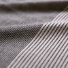 Charcoal / Ecru Stripe