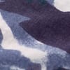 Marineblauer Pinselstrich