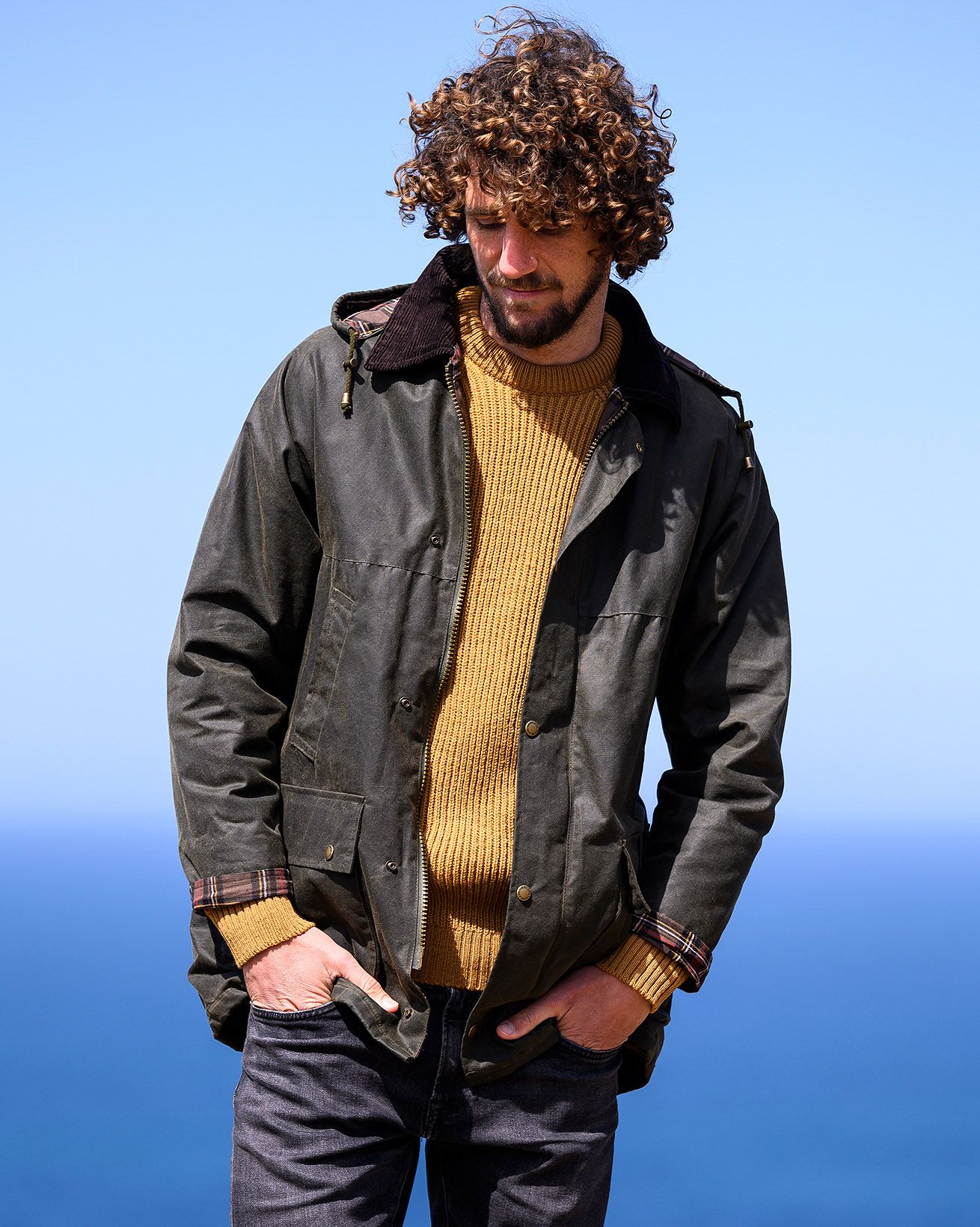 ジャケット・アウター England BRIXTOI wax cotton hunting cover $_57.JPG?set_id=880000500F