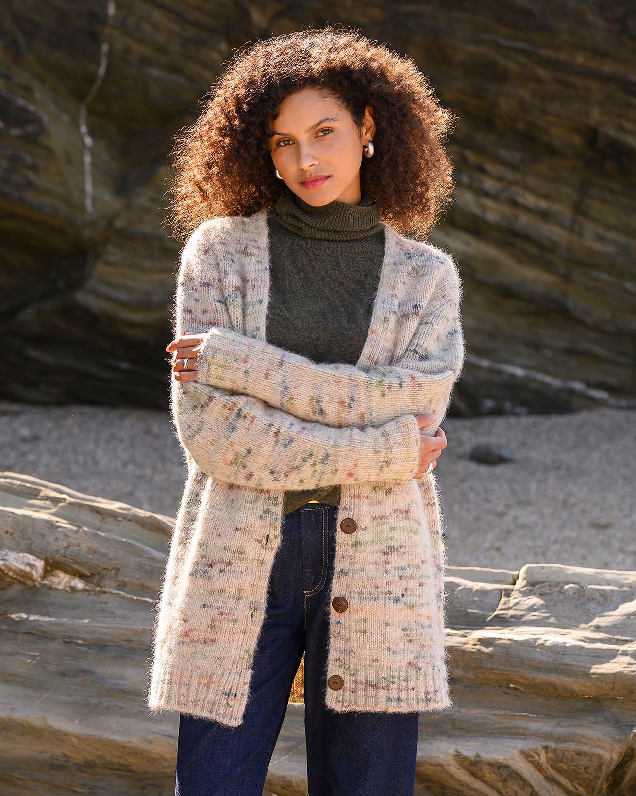 Outfit Long Slouchy Cardigan Slouch Longline Cardigan