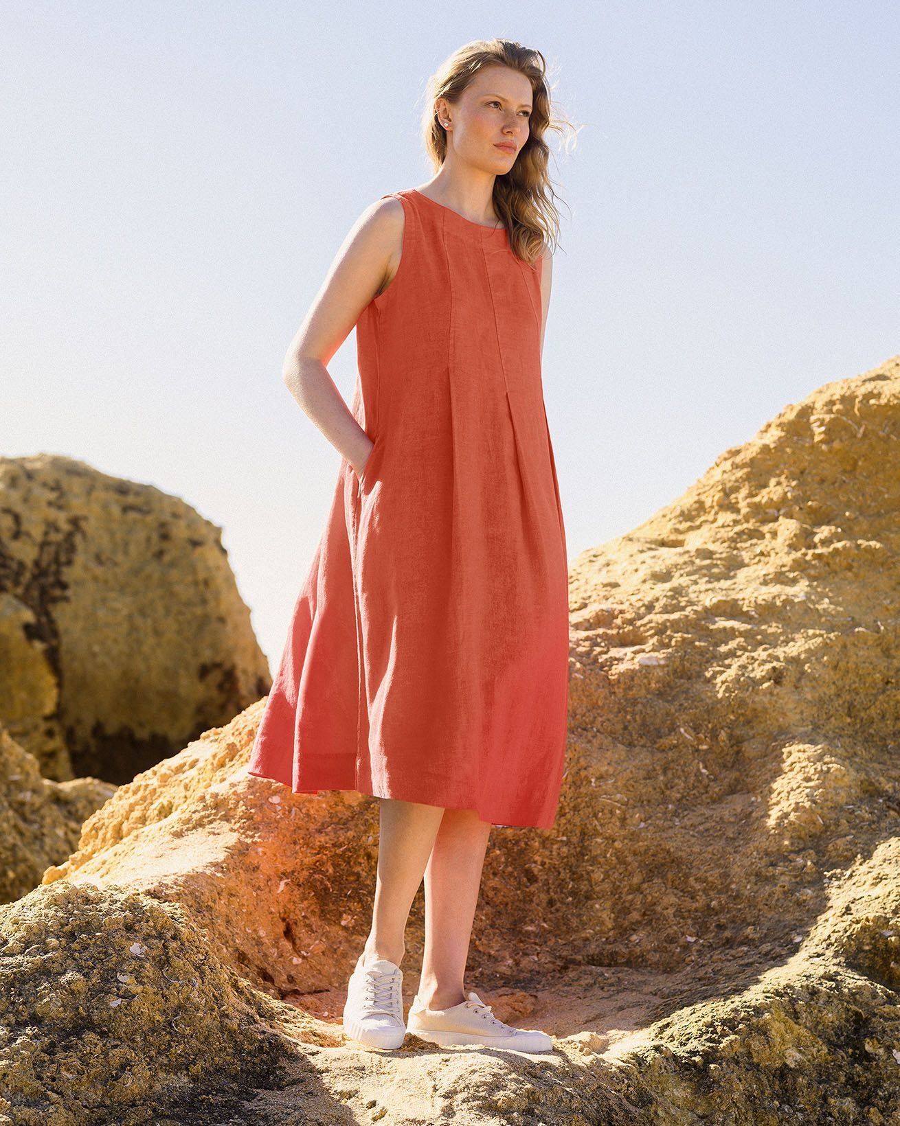 Dress Swing Jumpers Ladies Dark Green Knitted Jumper Dress Roman UK