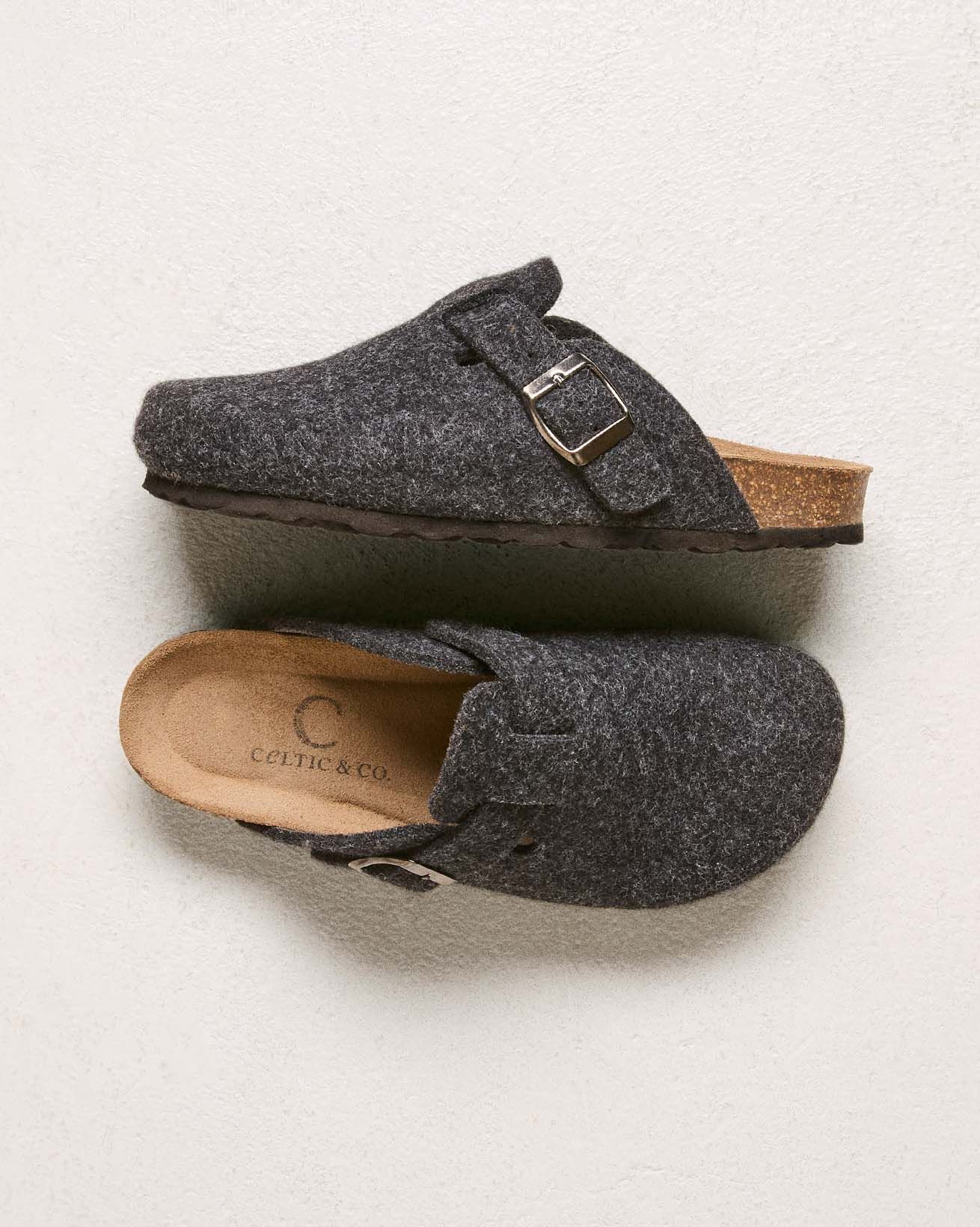 Wool Felt Felt Clogs Womens Wool Felt Clog Mule Slippers