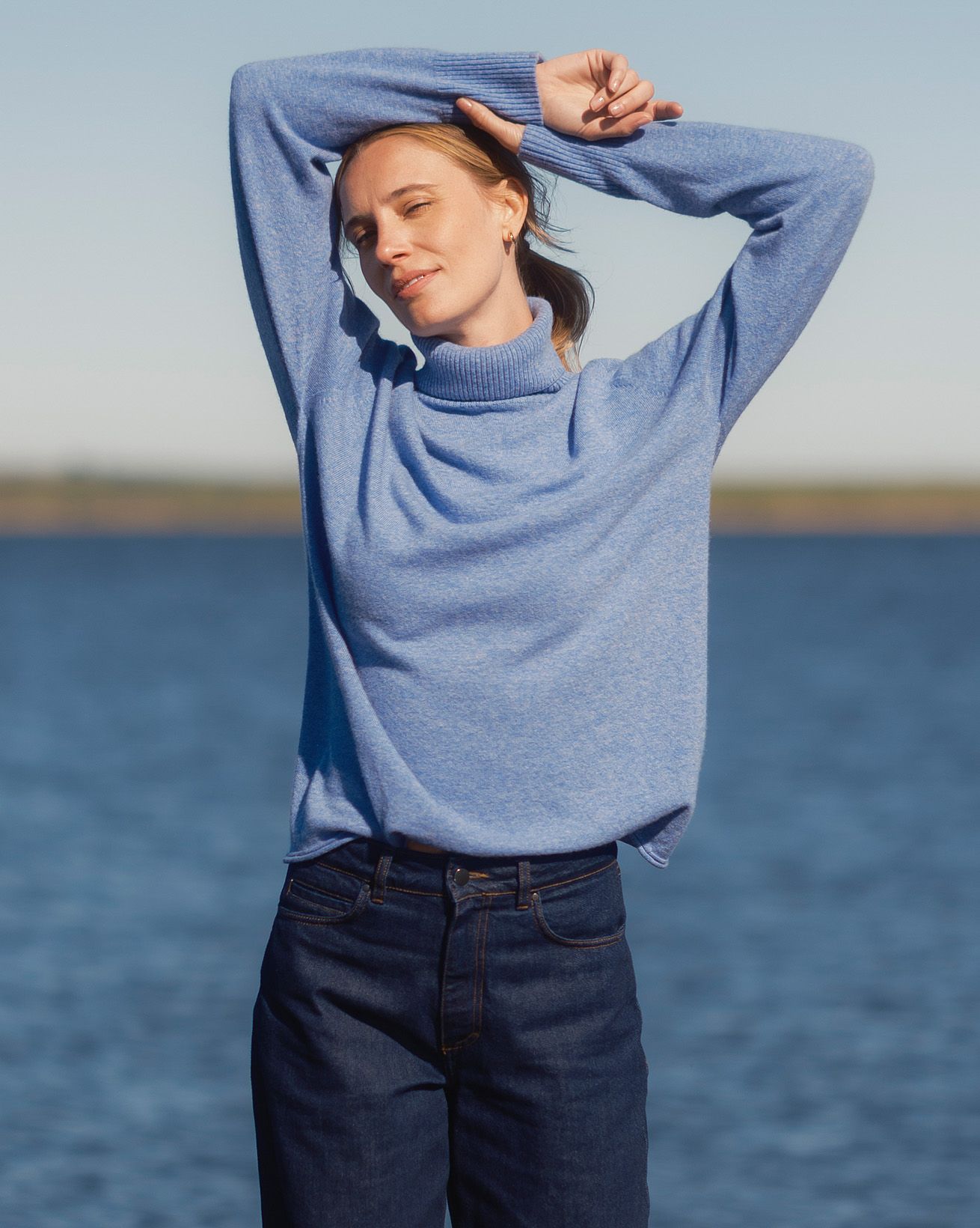 BRIEFING WS WOOL TURTLE NECK ウール タートルネック Women's Merino Wool Turtleneck - The Woolx Peyton - Free