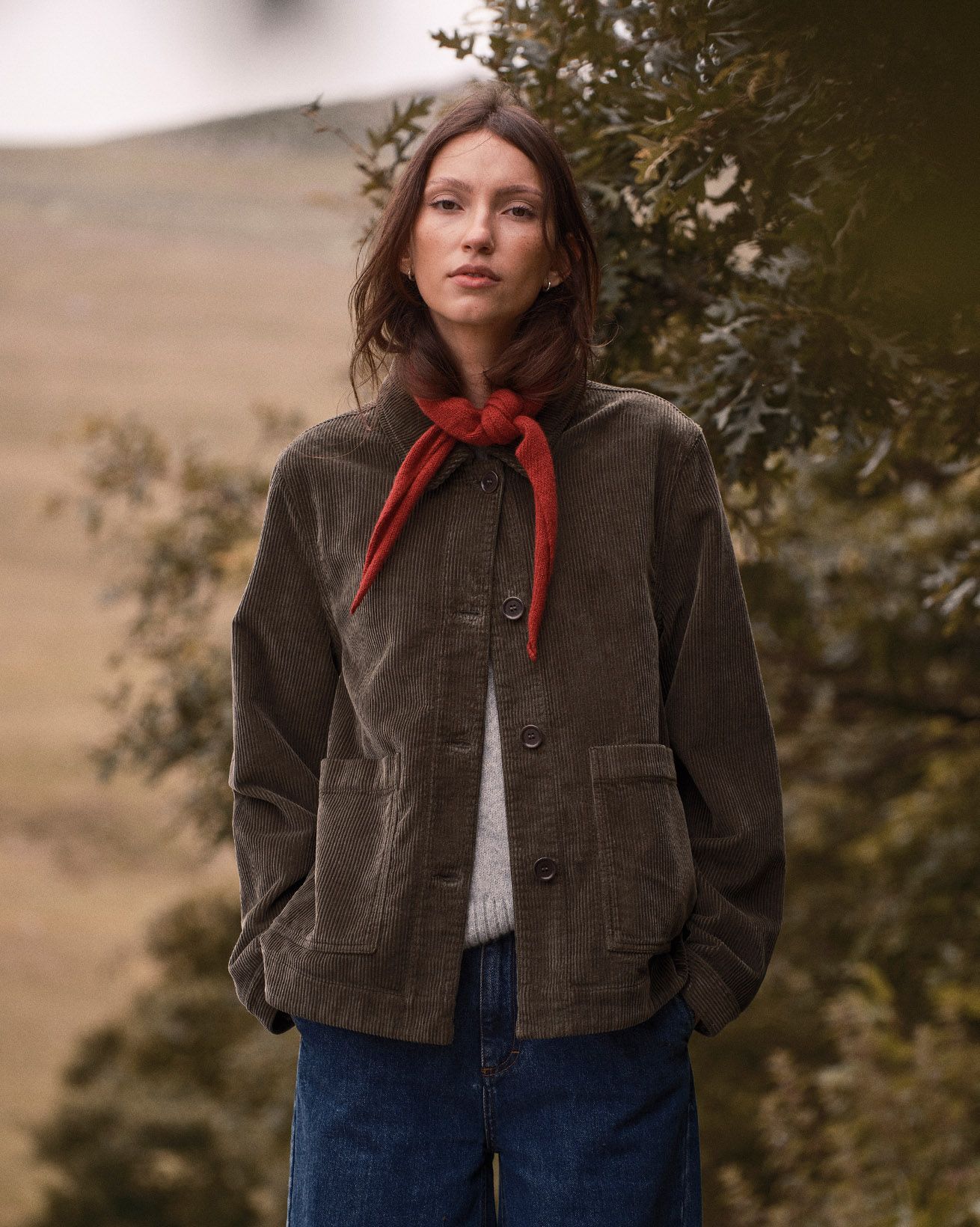 Corduroy Shacket - Main Image