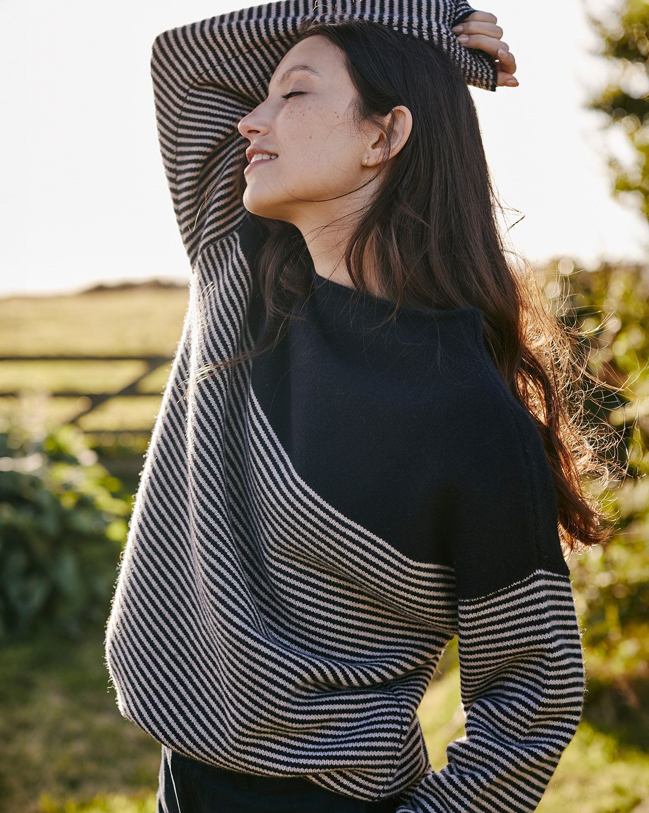 Felted Funnel Neck Jumper