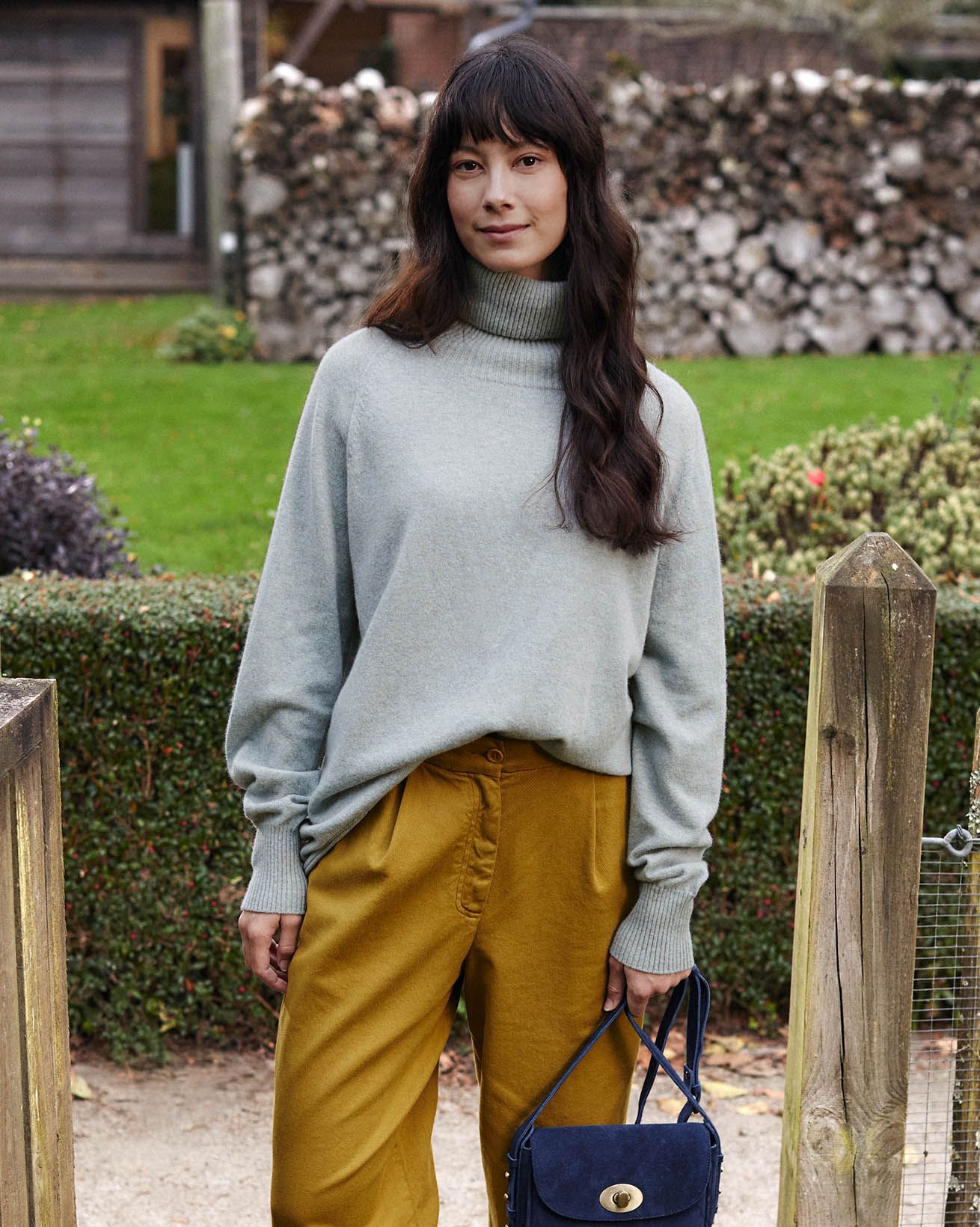 Supersoft Slouch Roll Neck Jumper