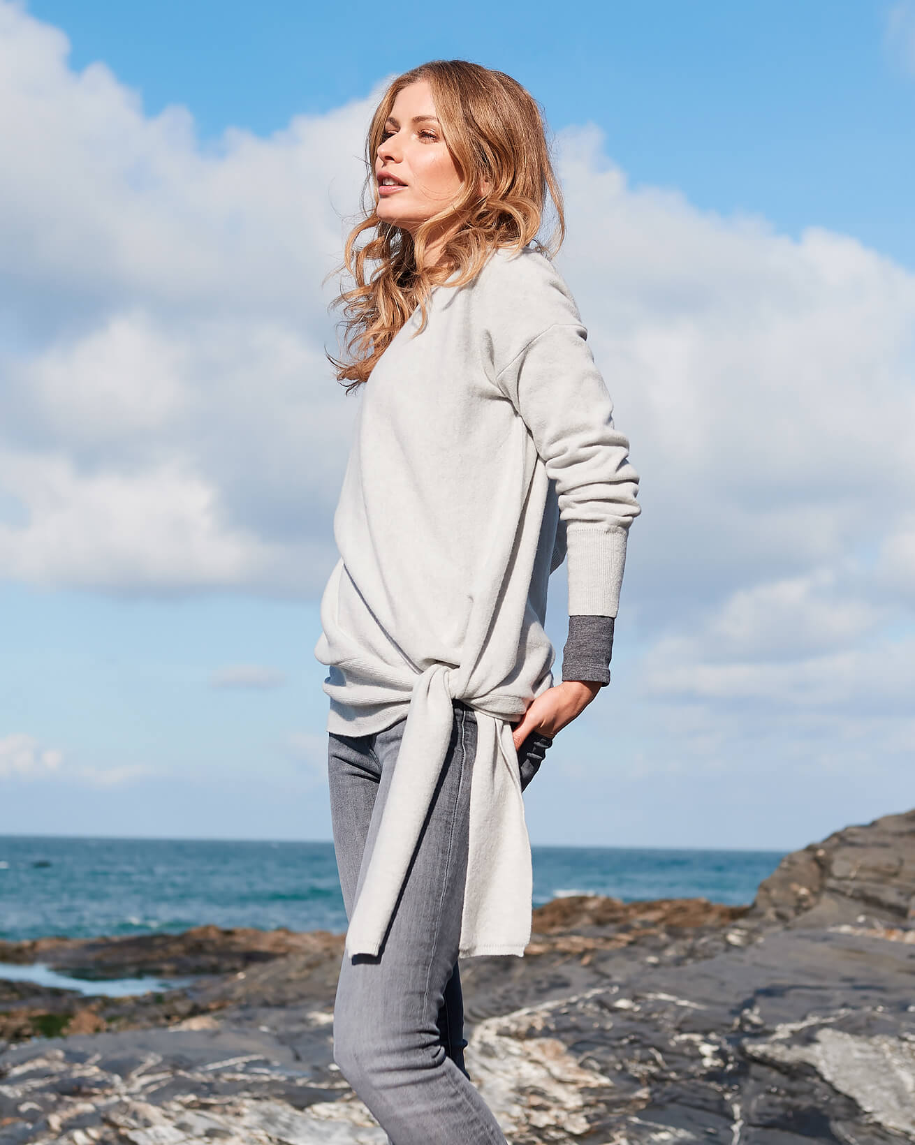 Tie Waist Jumper