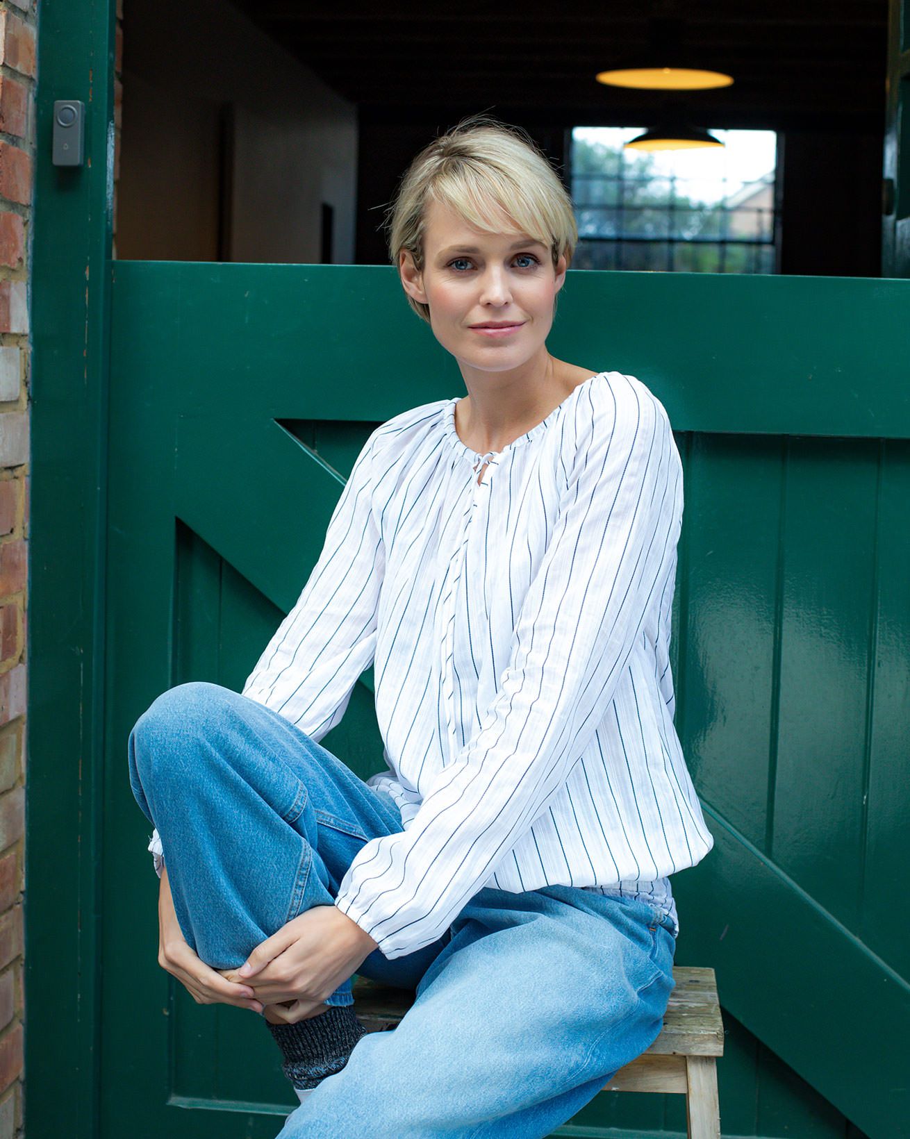 Tie-neck Gypsy Blouse