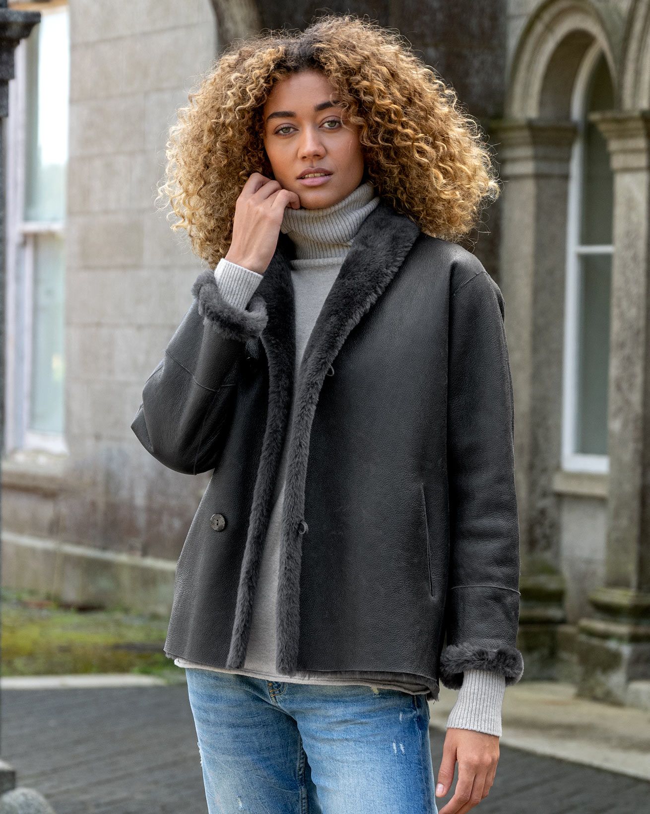 Reversible Sheepskin Jacket