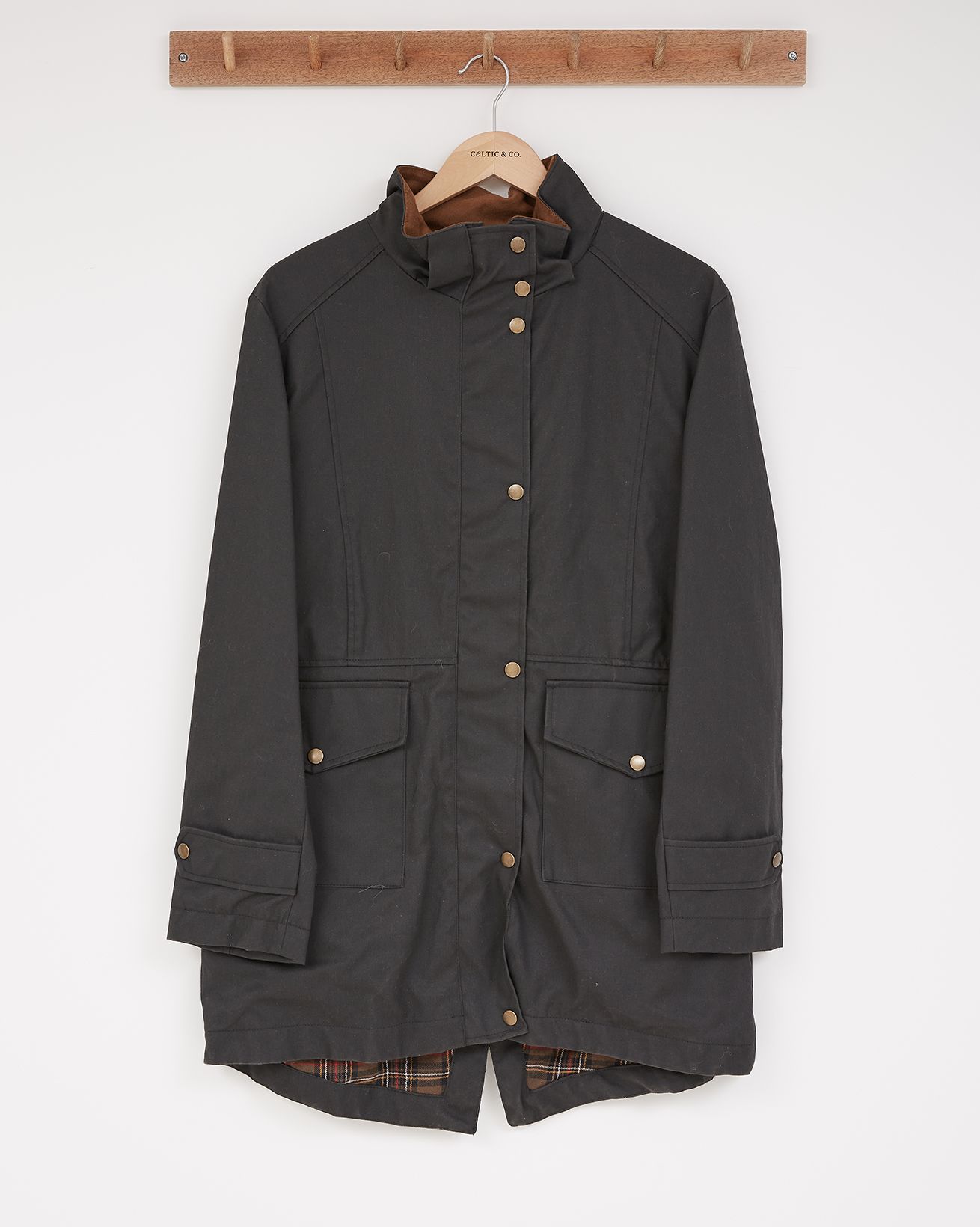 Aero Waxed Cotton Jacket / Navy / 12