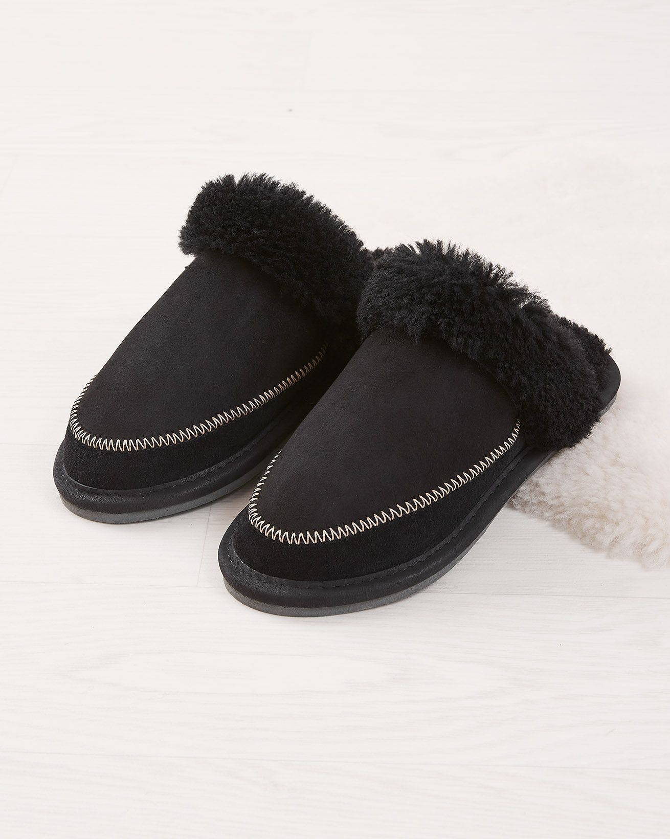 Pantoffeln Mit Naht-Details
