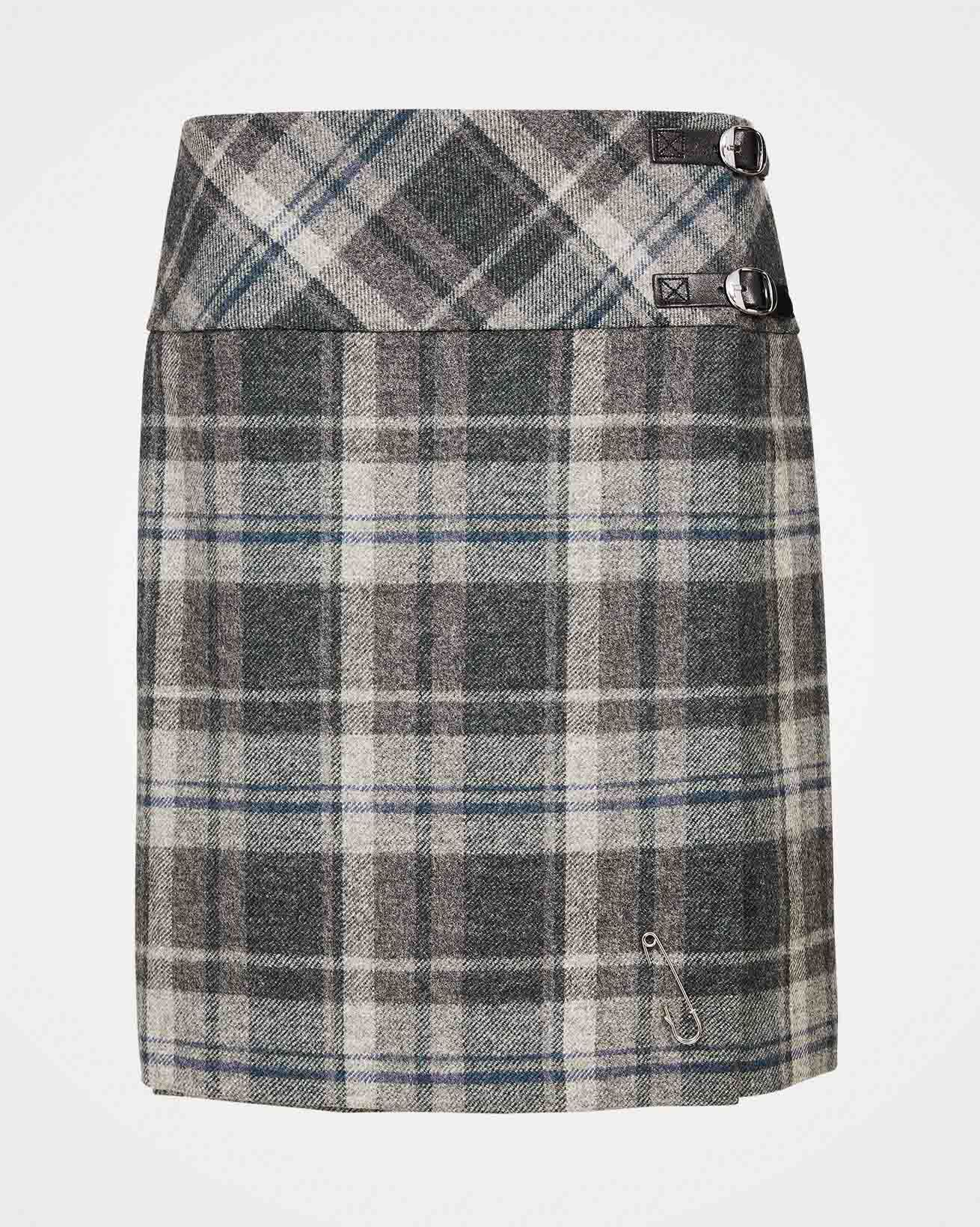 The Celt Kilt / Derby Grey Tartan / 12