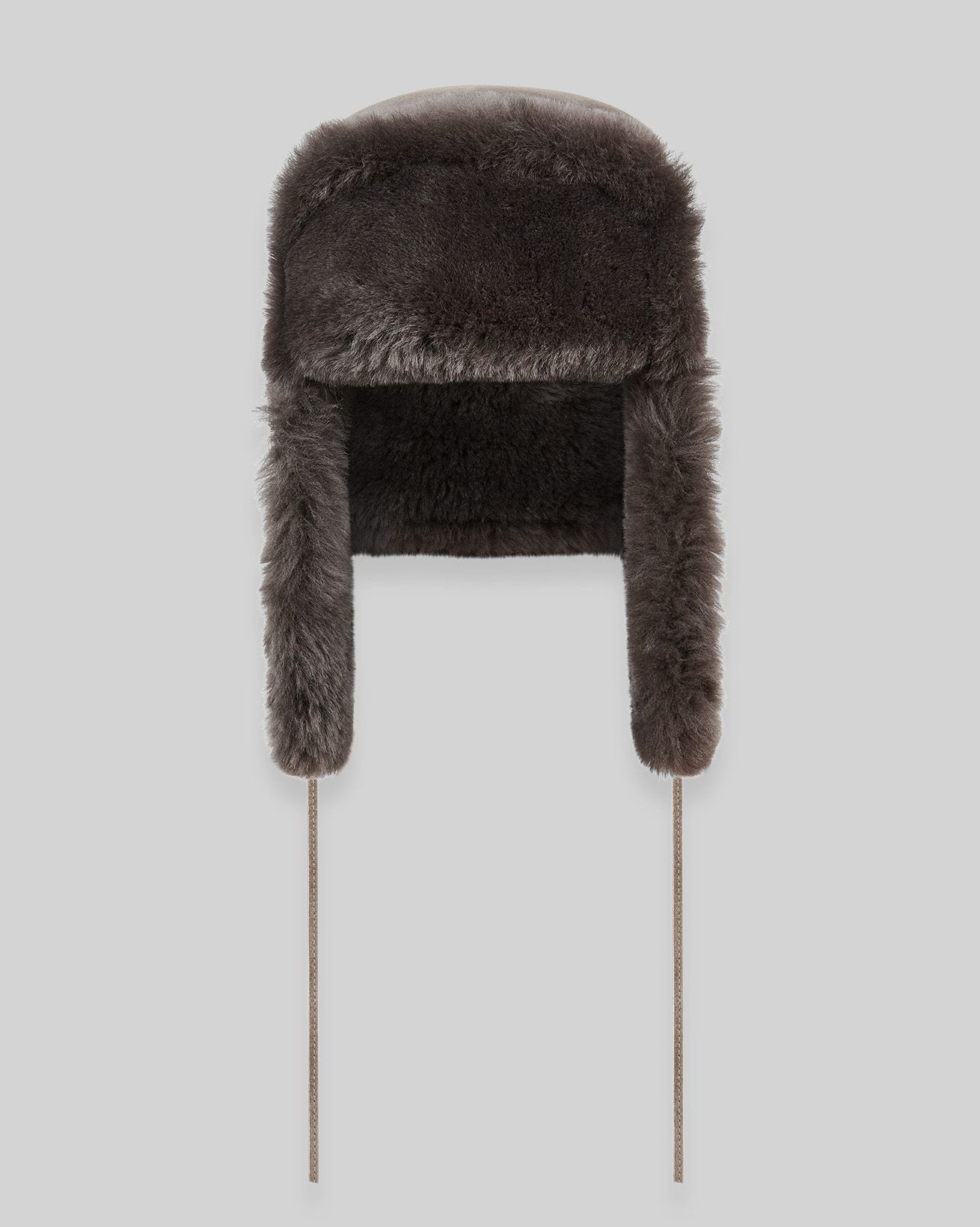 Chapeau de chasseur en peau de mouton