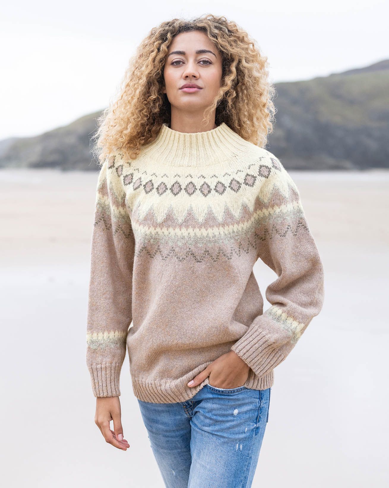 Diamond Fair Isle Jumper