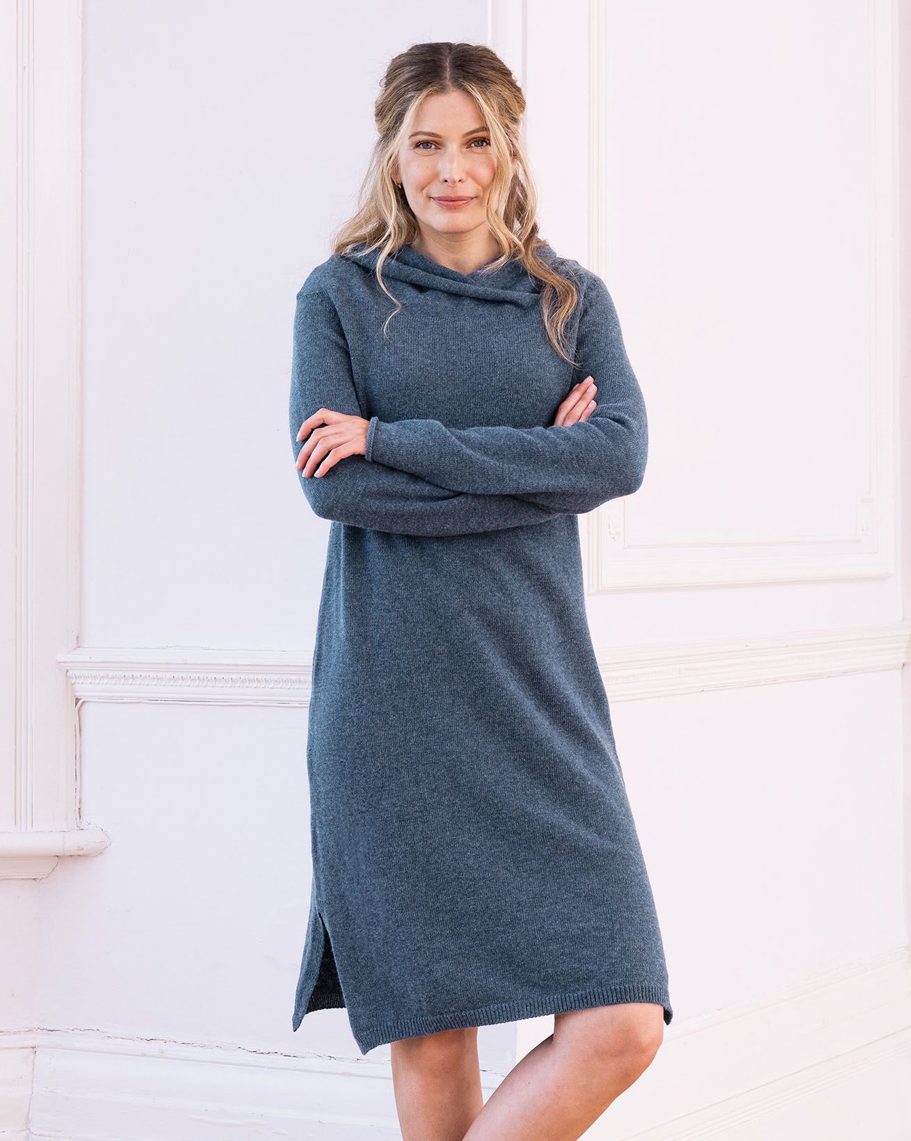 Robe Ample À Col