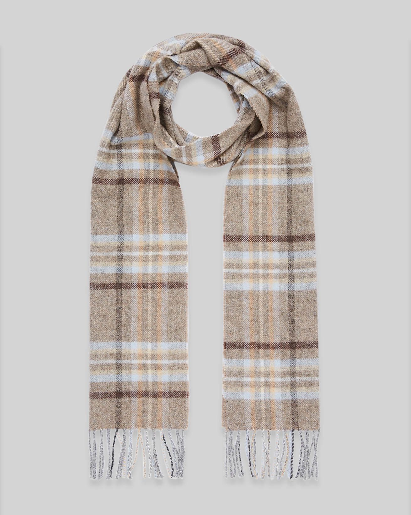 Lambswool Tartan Scarf