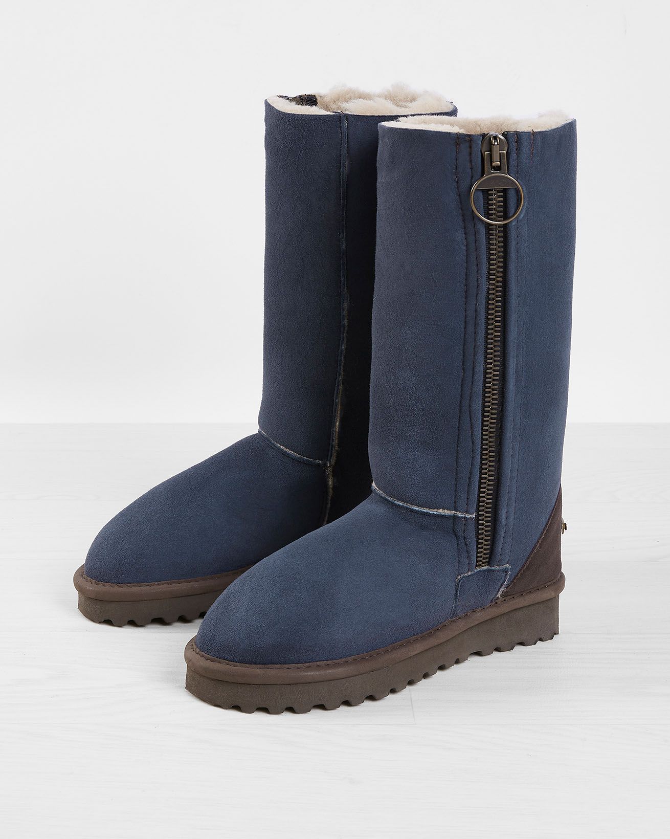 Aviator Boots aus Kalbsleder