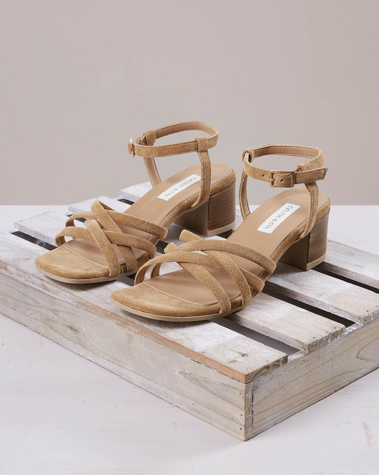 Strappy Block Heel Sandal