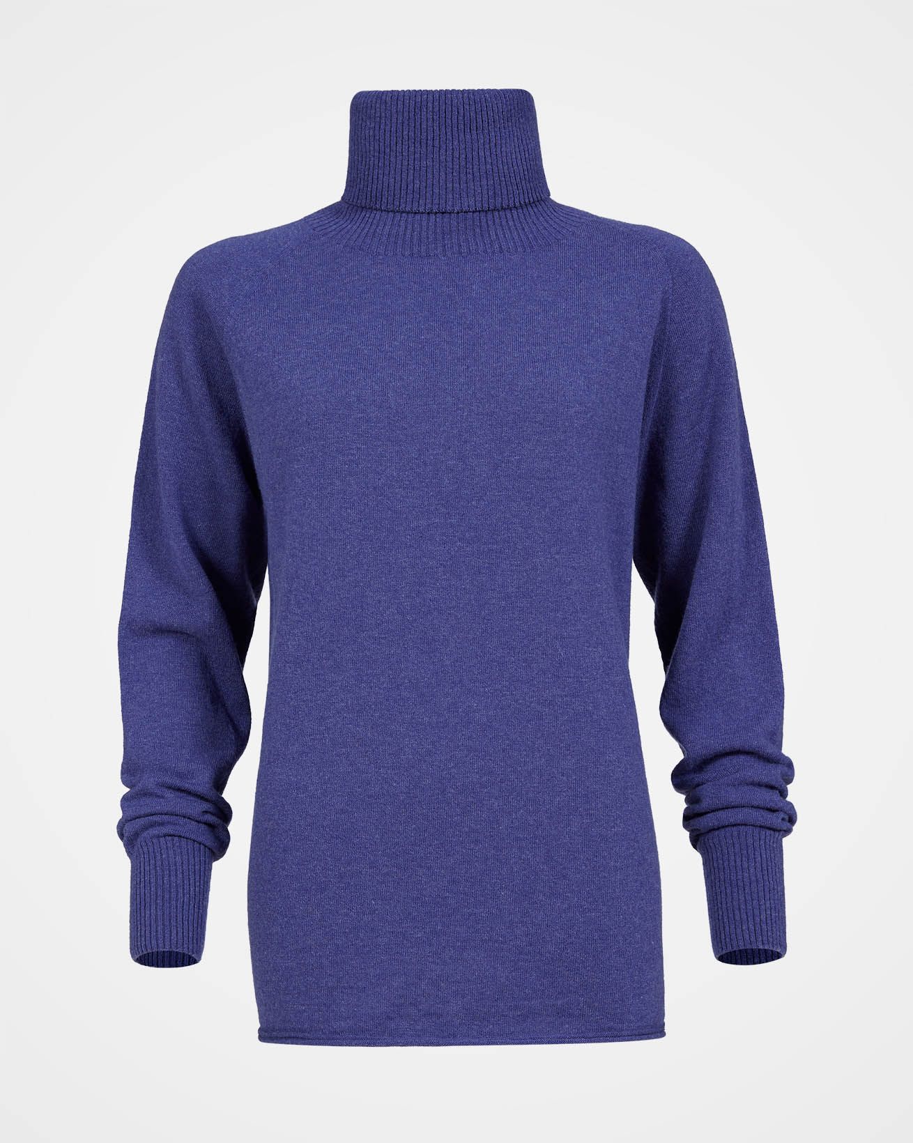 Geelong Slouch Roll Neck / Indigo / M