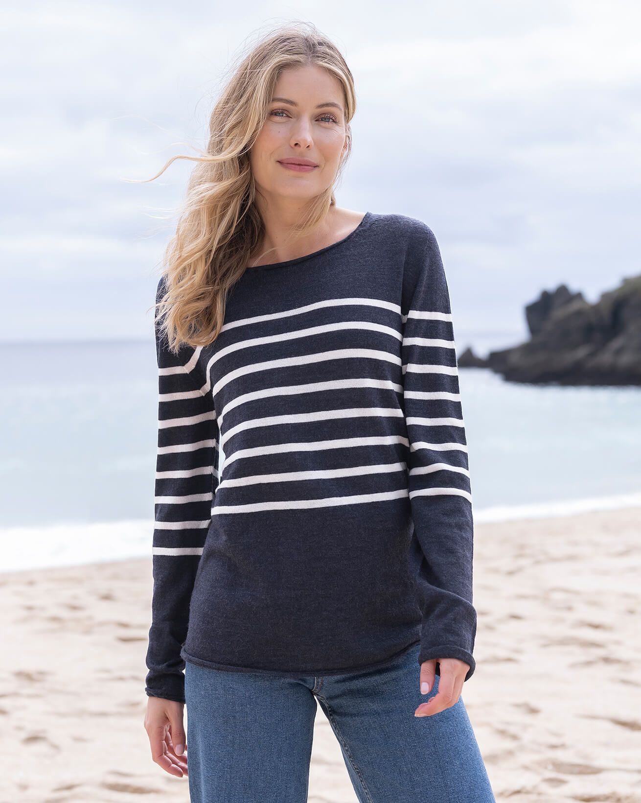Fine Knit Merino Crew Neck Jumper