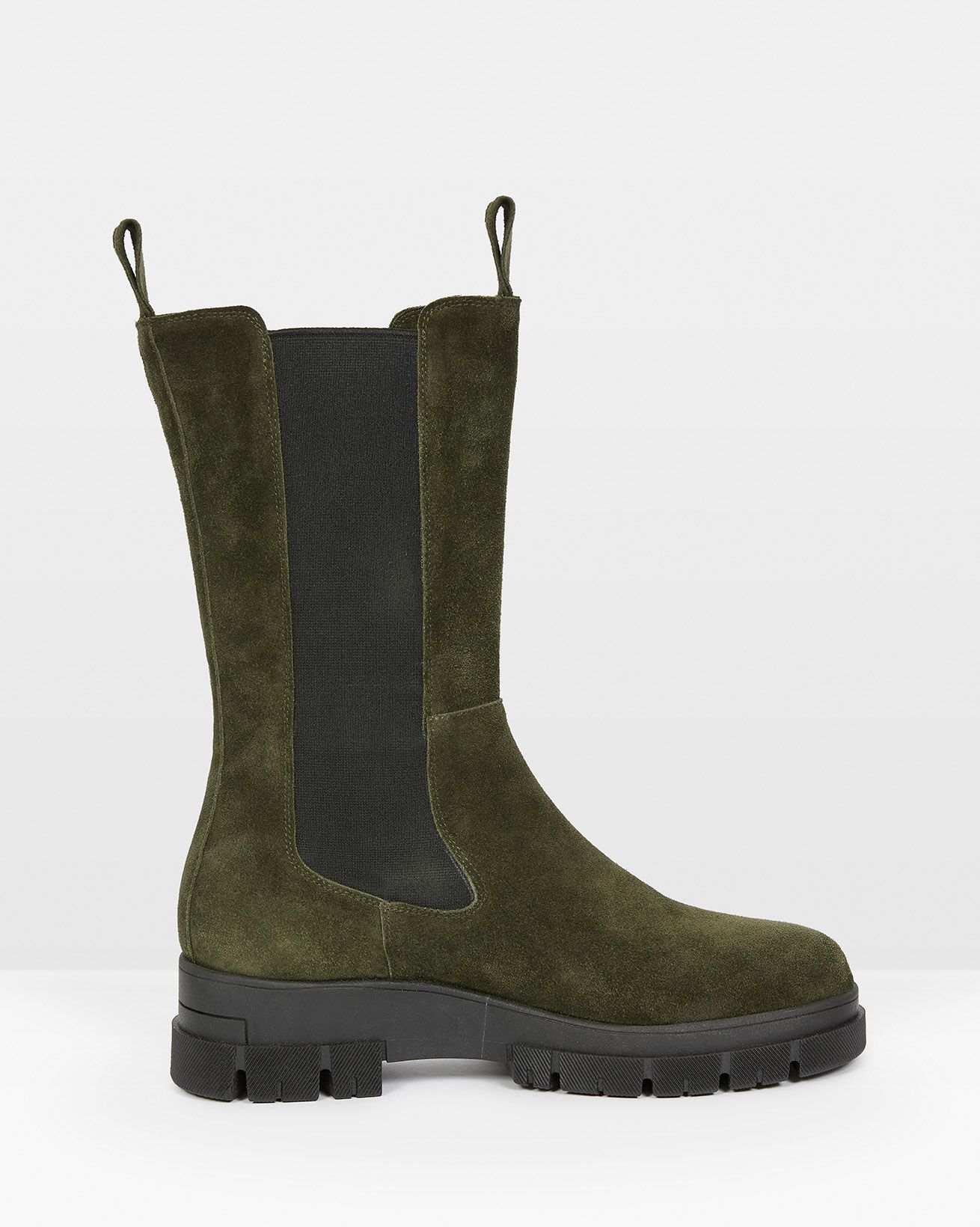 Bottes Chelsea hautes épaisses