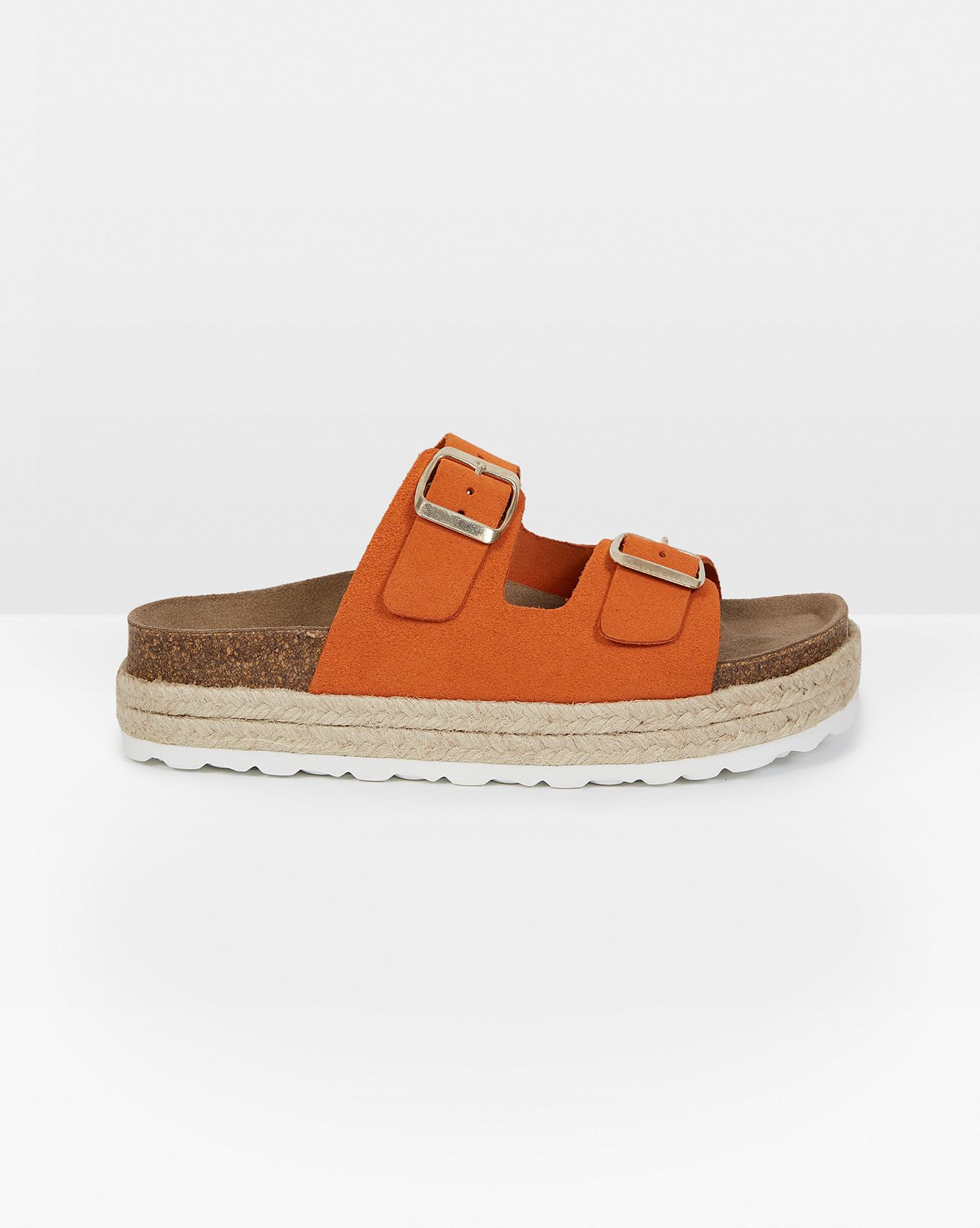 Double Buckle Sandals