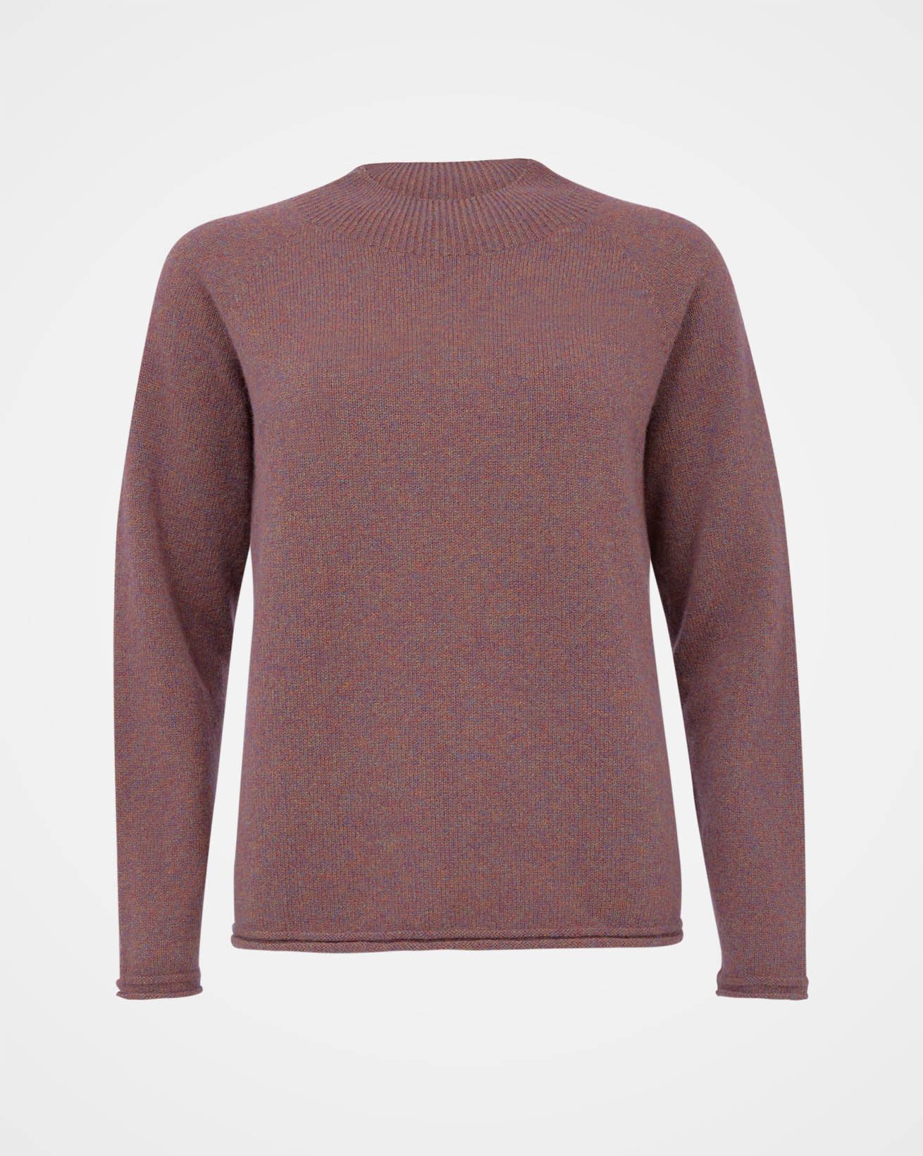 Grown On Funnel Neck Jumper / Damson / M