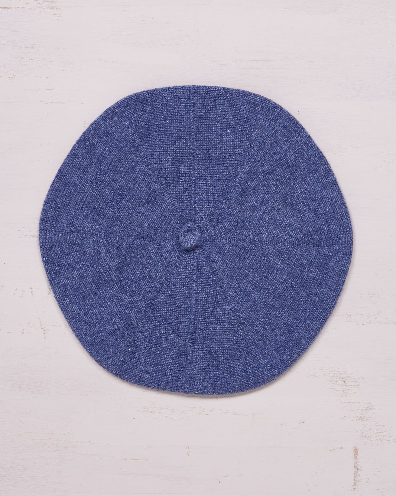 Cashmere Beret / Indigo / One Size