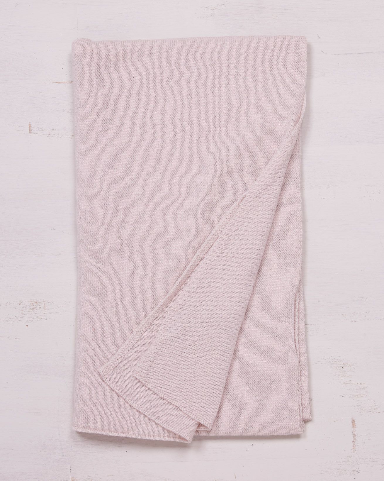Cashmere Stole / Dusky Pink / One Size
