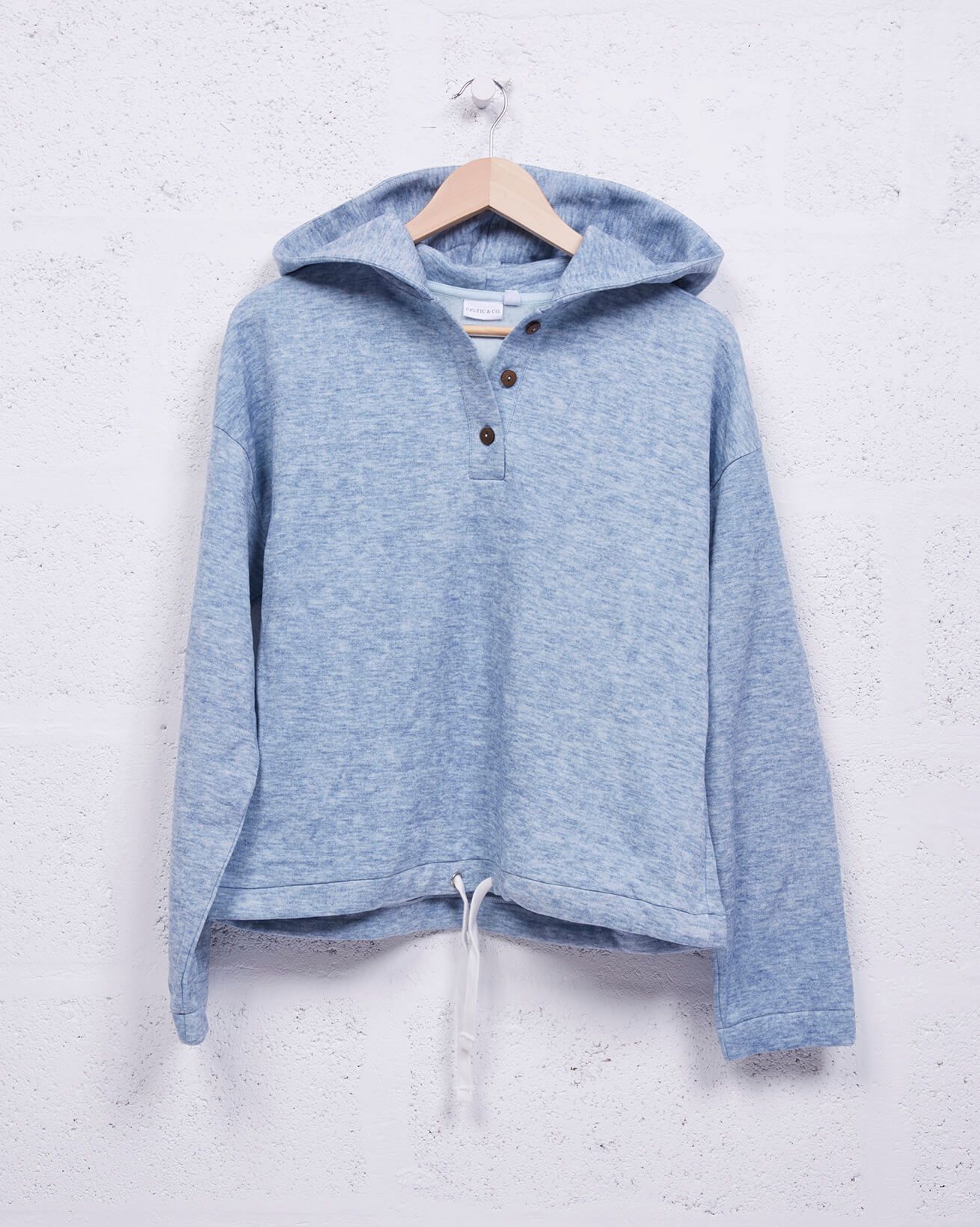 Flecked Lounge Top / Blue / 10