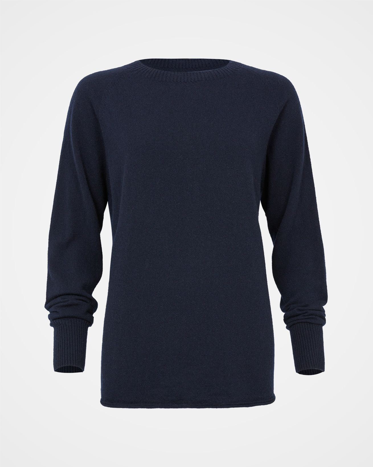 Geelong Slouch Crew Neck Jumper / Dark Navy / M