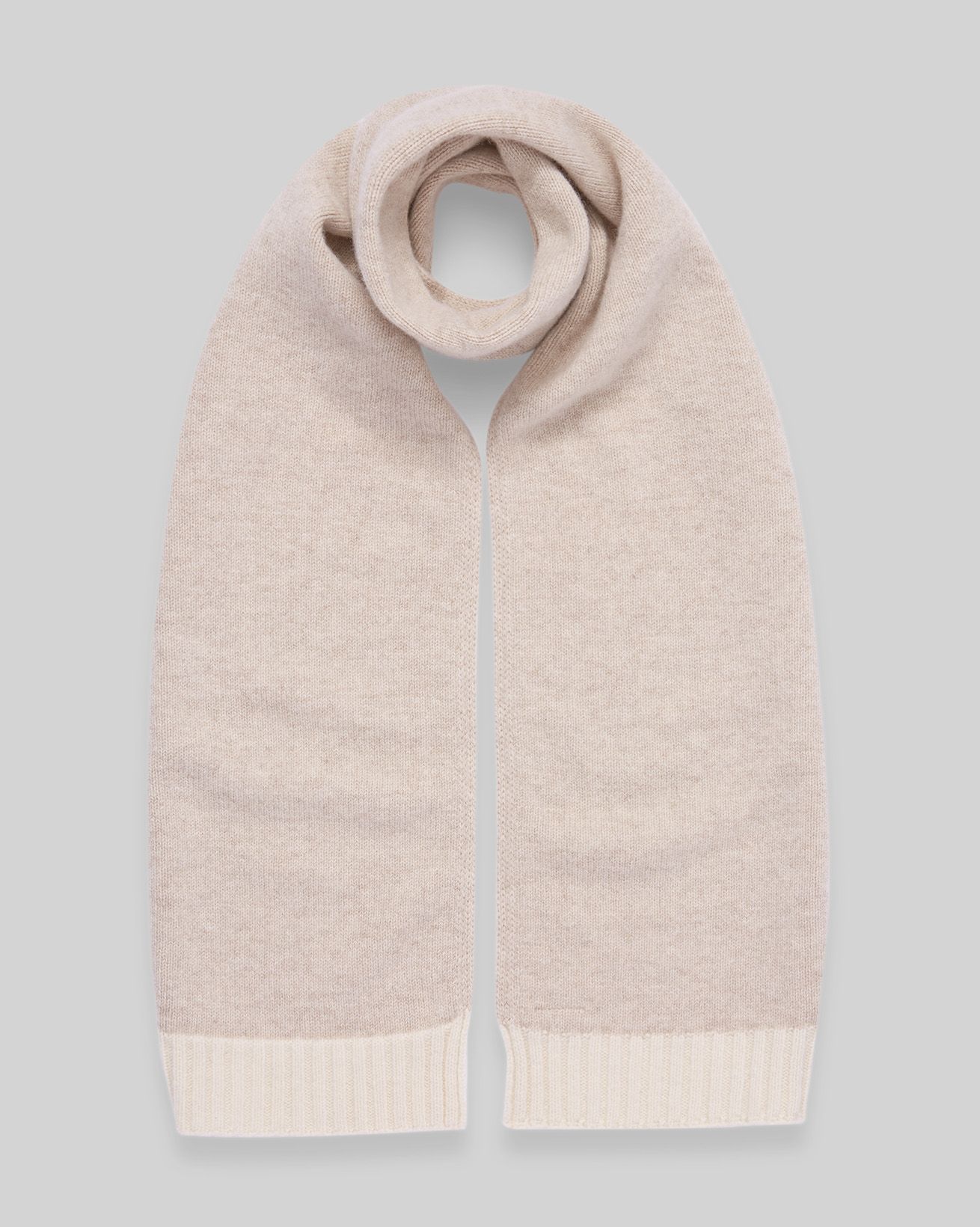 Lambswool Tipped Scarf