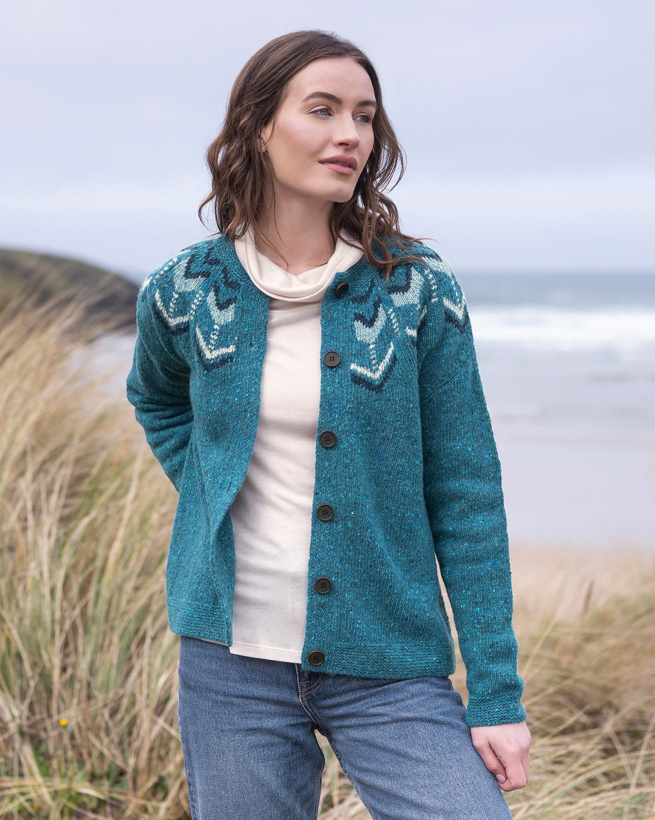 Donegal Fair Isle Cardigan