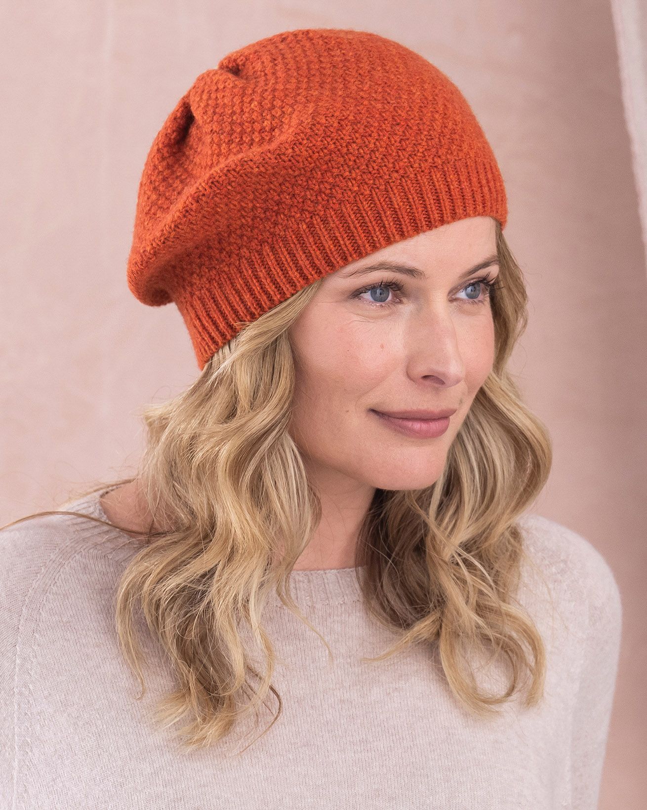 Moss Stitch Hat
