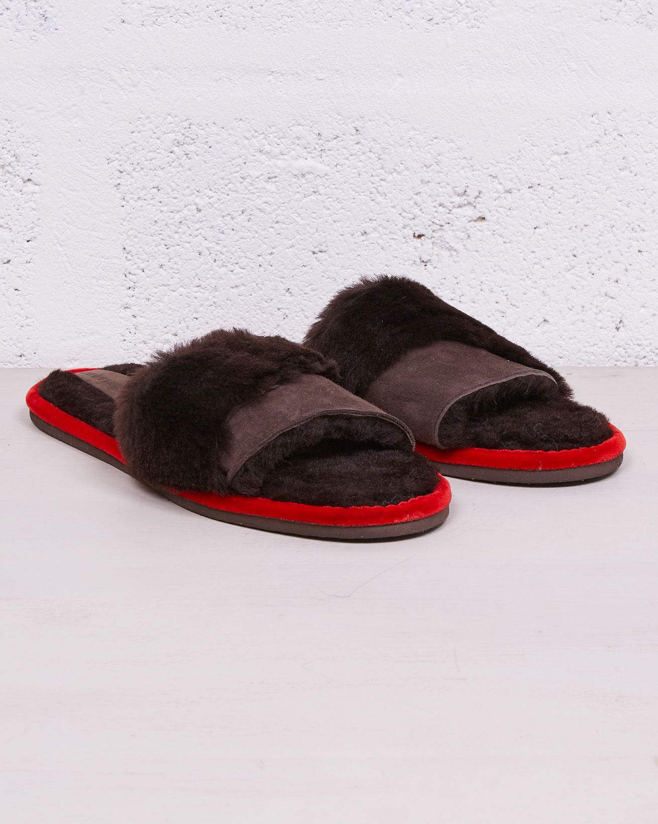 Luxe Mule / Mocca, Red Velvet / 5