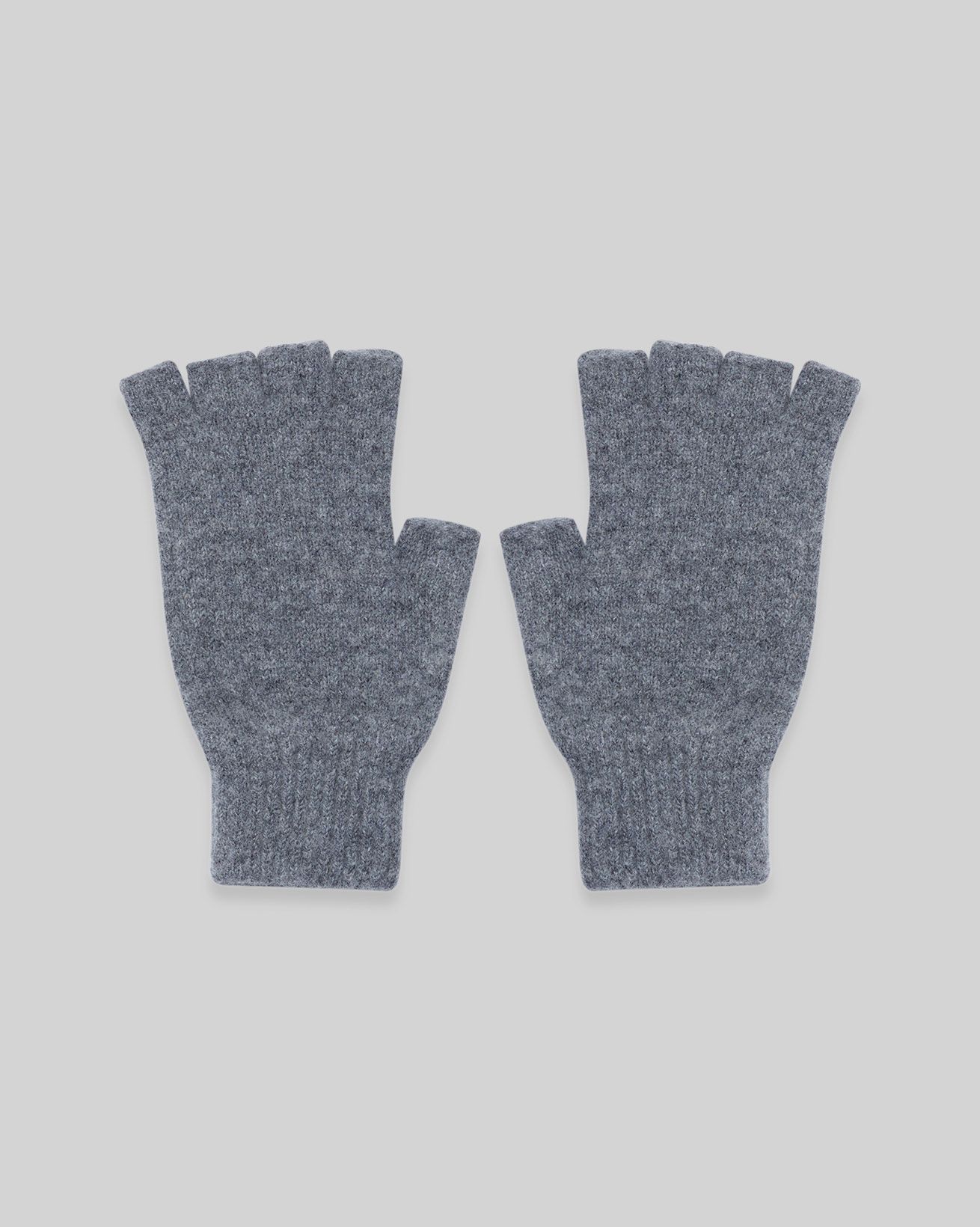 Lambswool Fingerless Gloves 