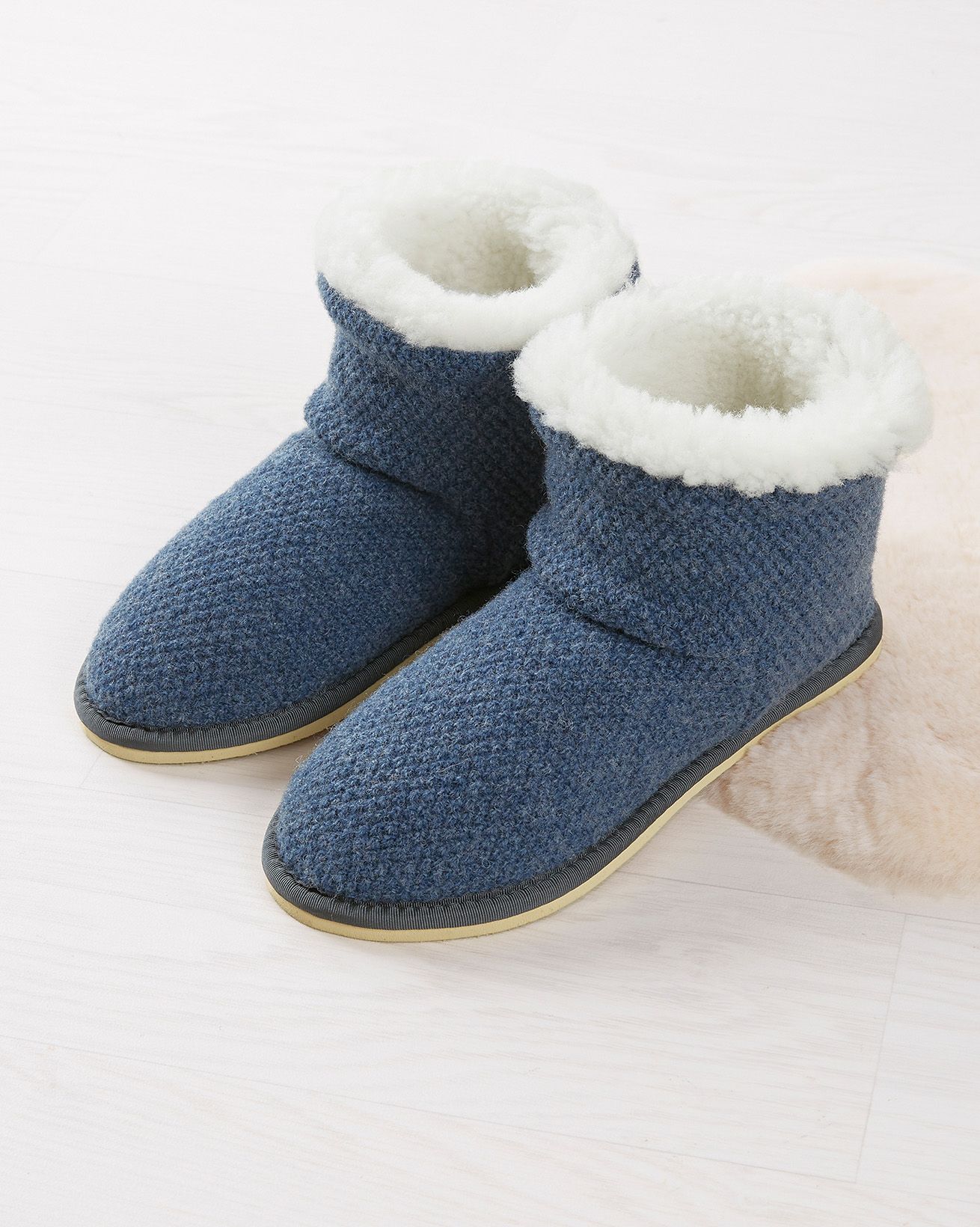Knitted Shortie Slippers