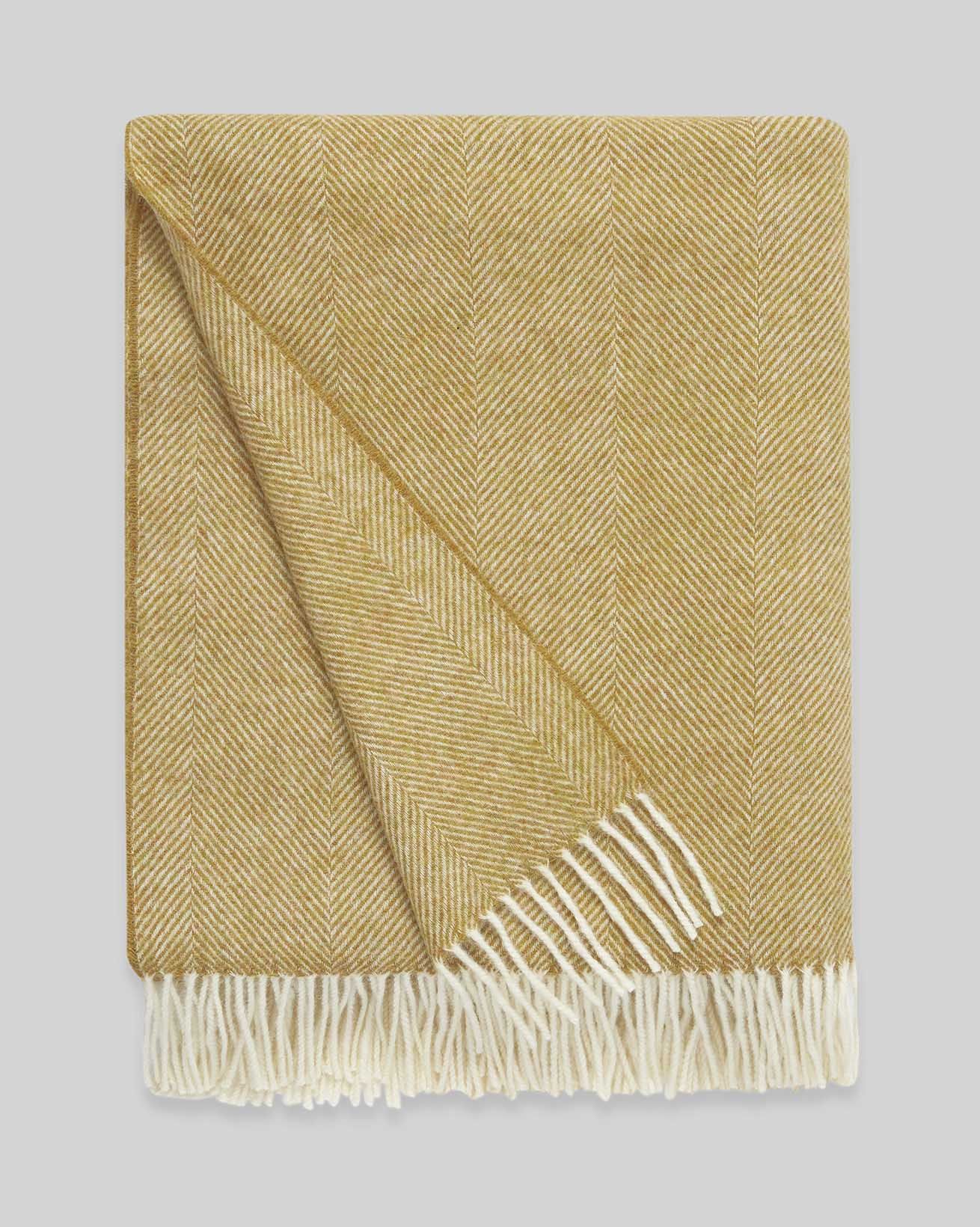 Shetland Wool Throw