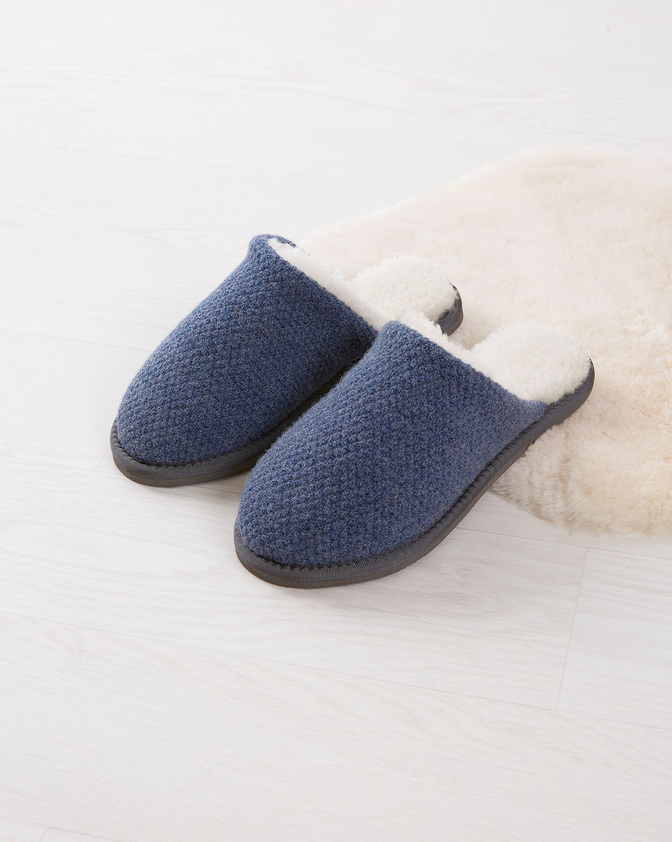 Mules en tricot