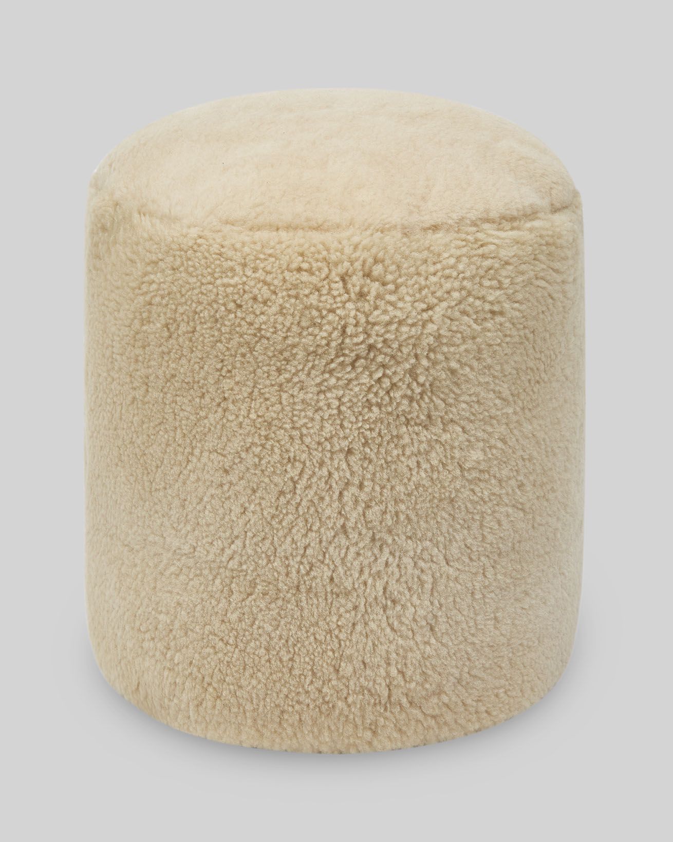 Sheepskin Pouffe