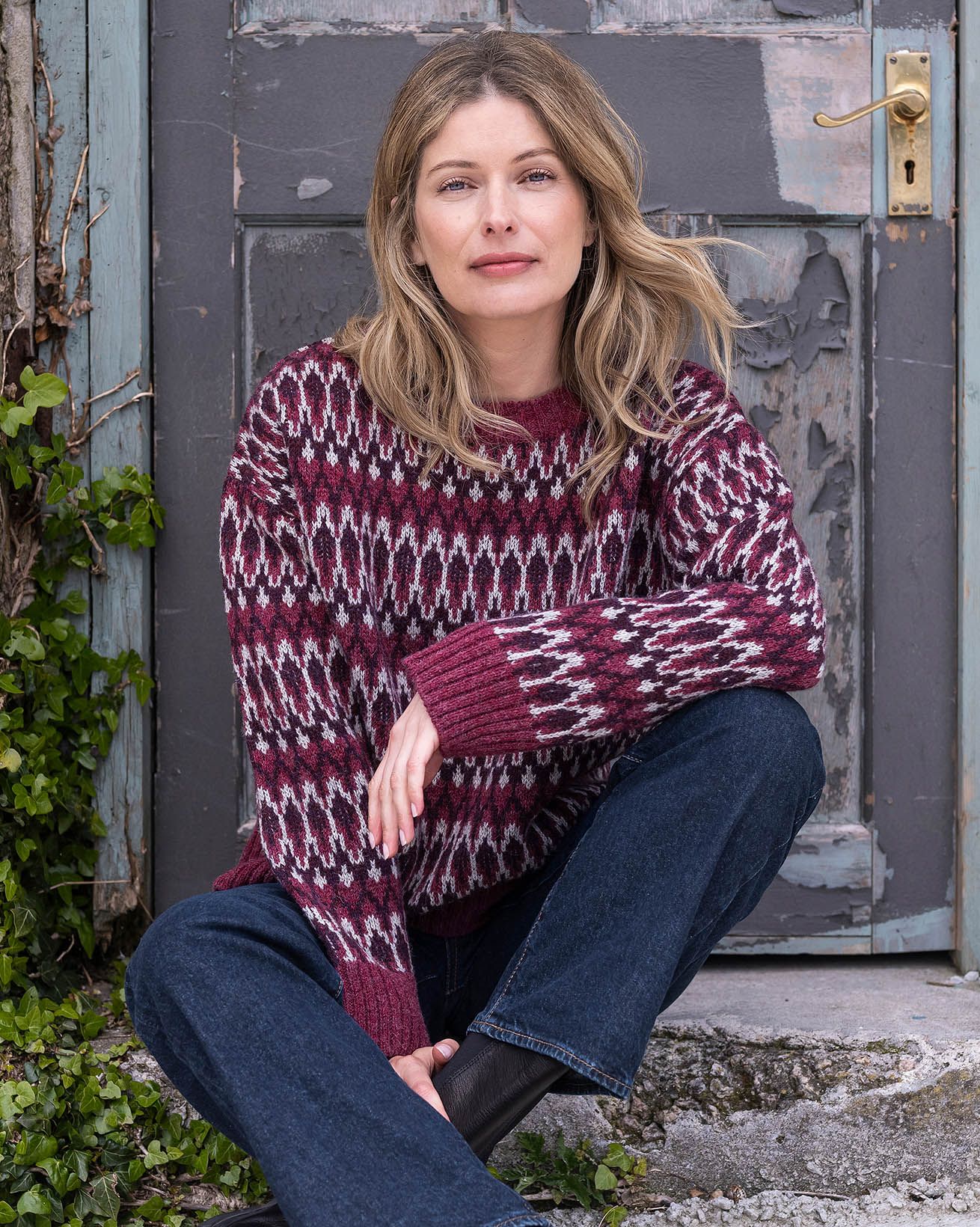 Fair Isle Crew Neck Jumper