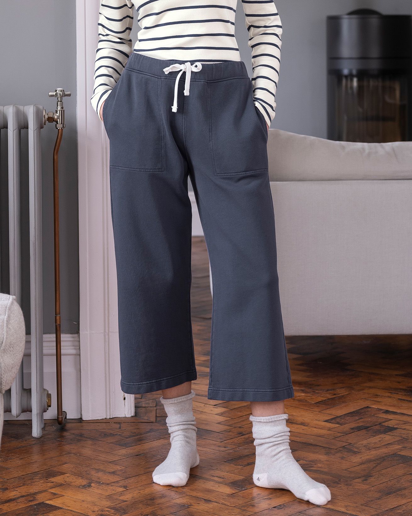 Pantalon De Jogging Court En Coton Biologique
