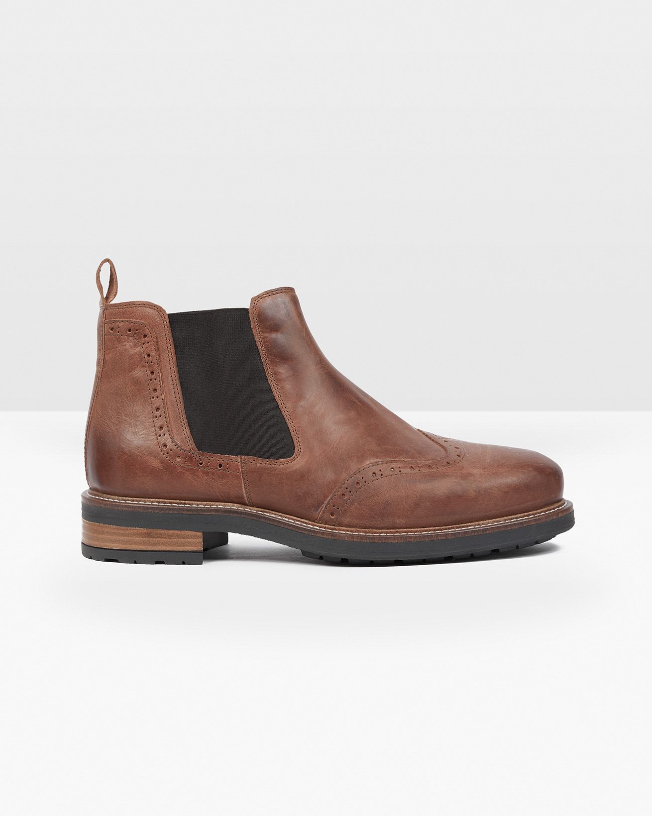 Men's Chelsea Brogue Boots