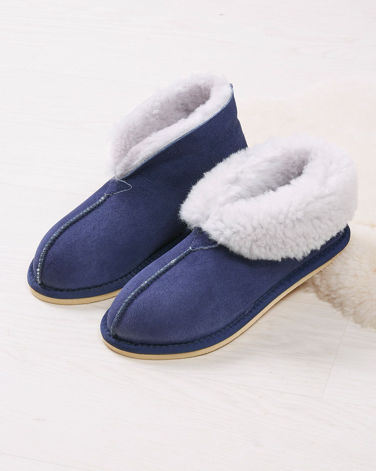 Sheepskin Bootee Slippers