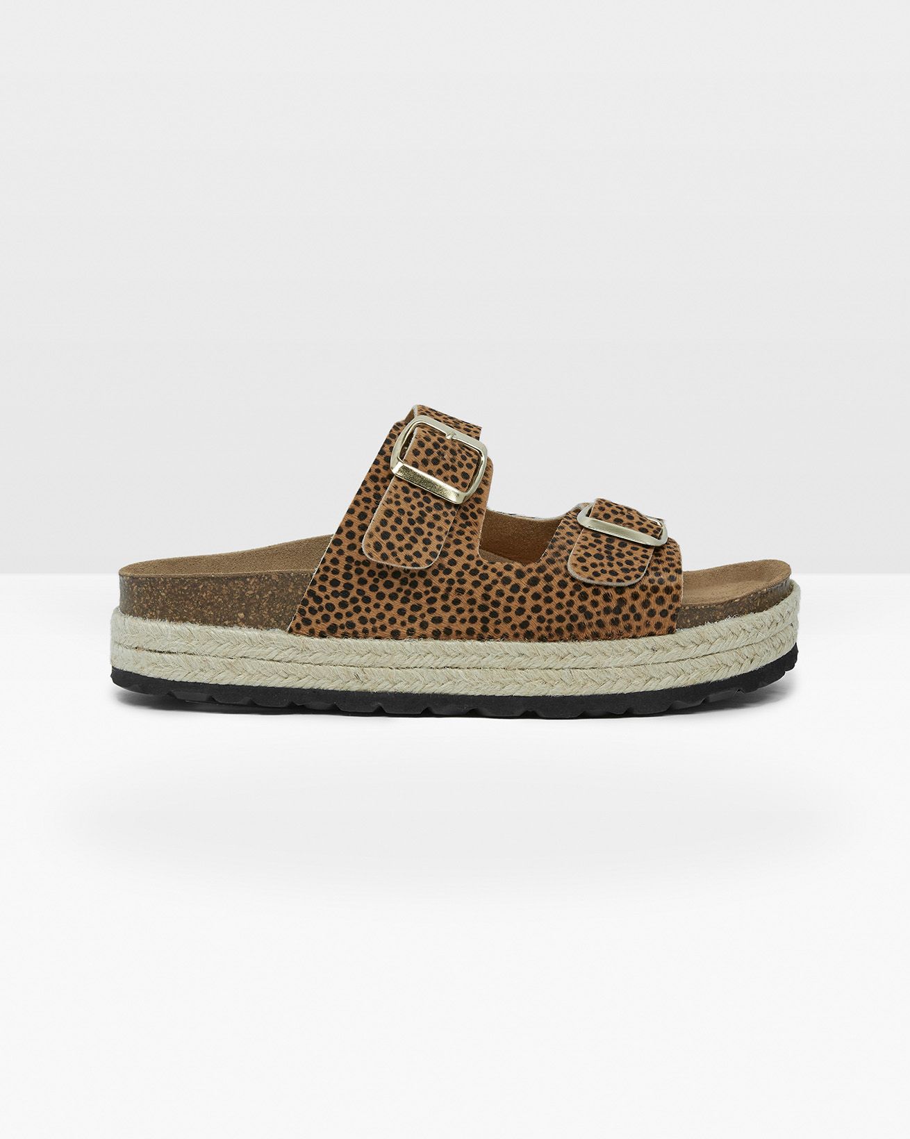 Double Buckle Sandals