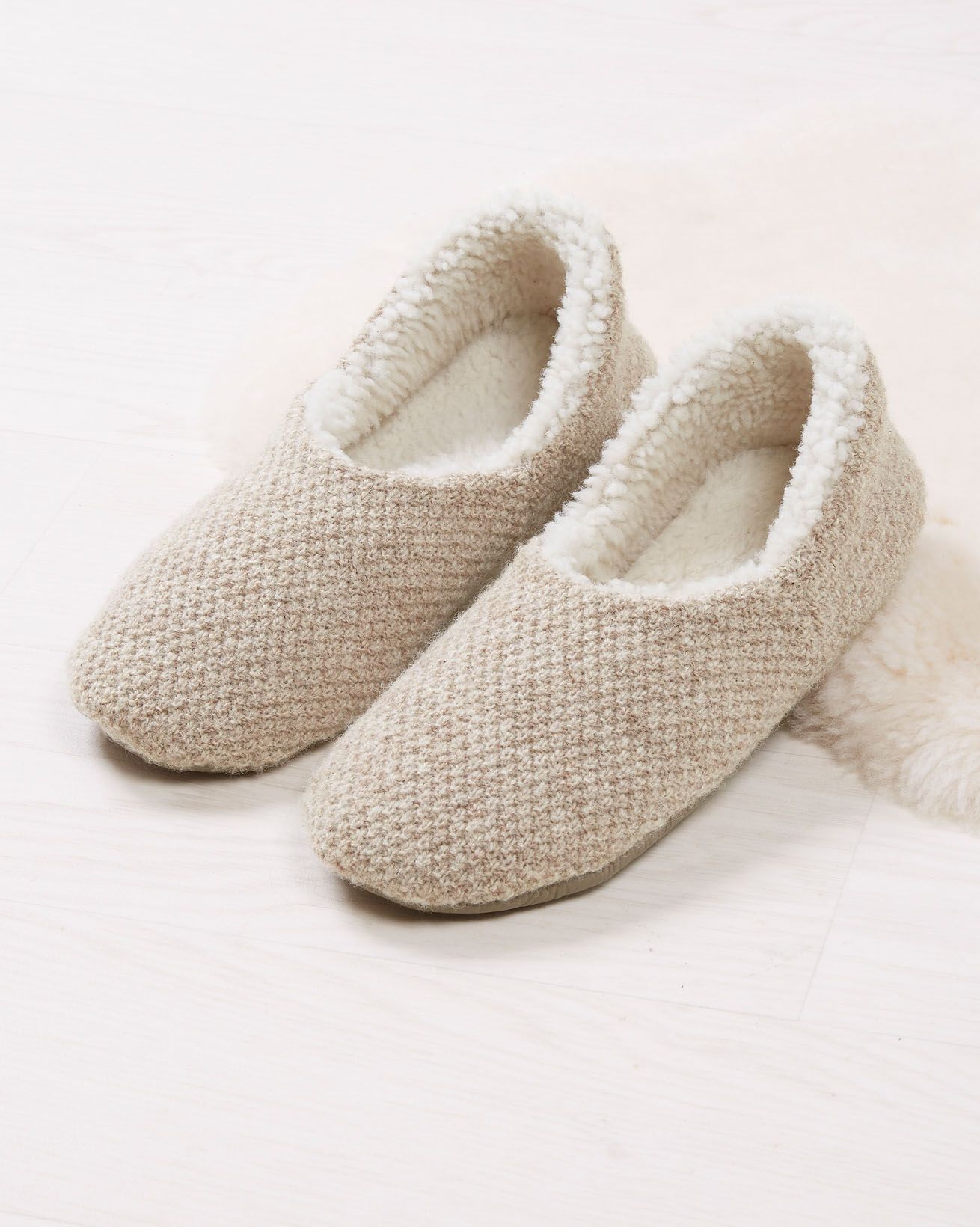 Knitted Cocoon Slippers