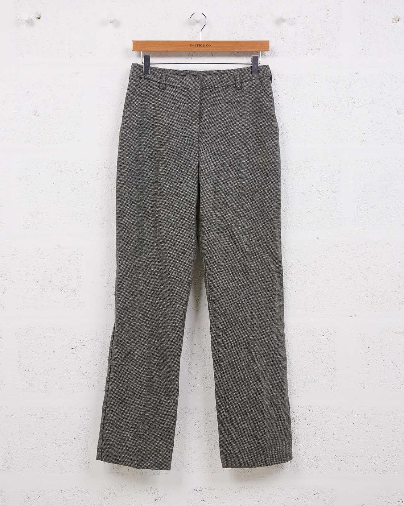 Lambswool Trouser / Derby Grey / 10