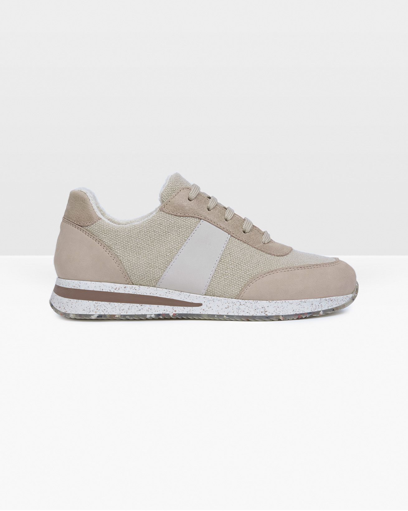 Recycled Lace Up Trainer