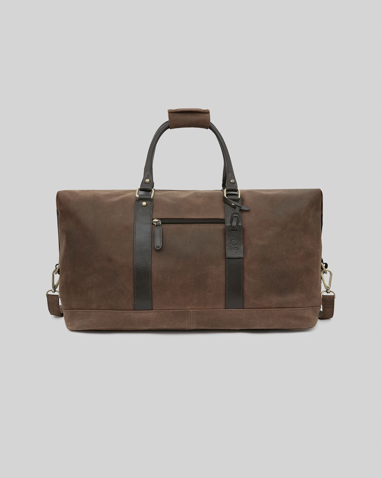 Trim Leather Holdall