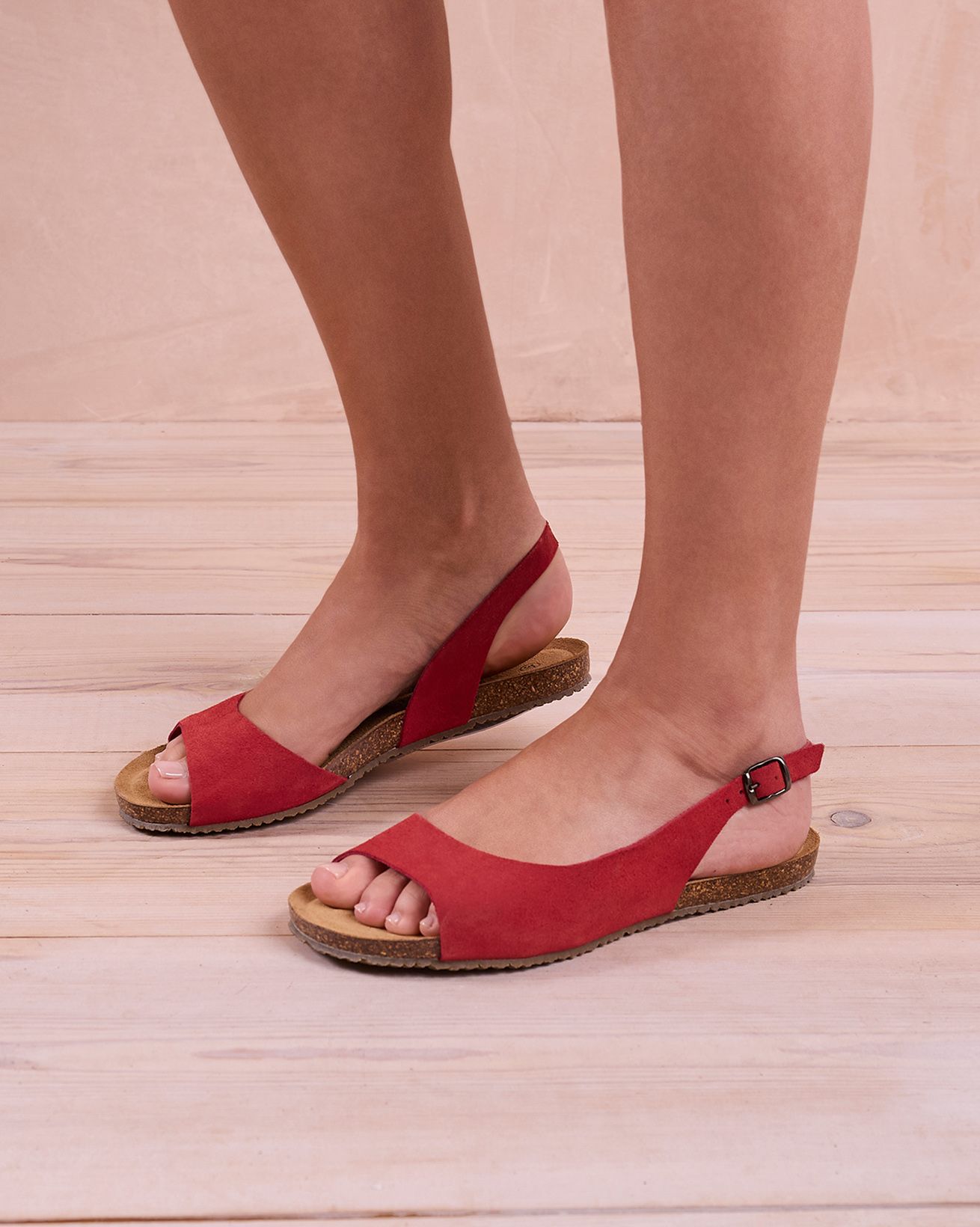 Sling Back Flat Sandals